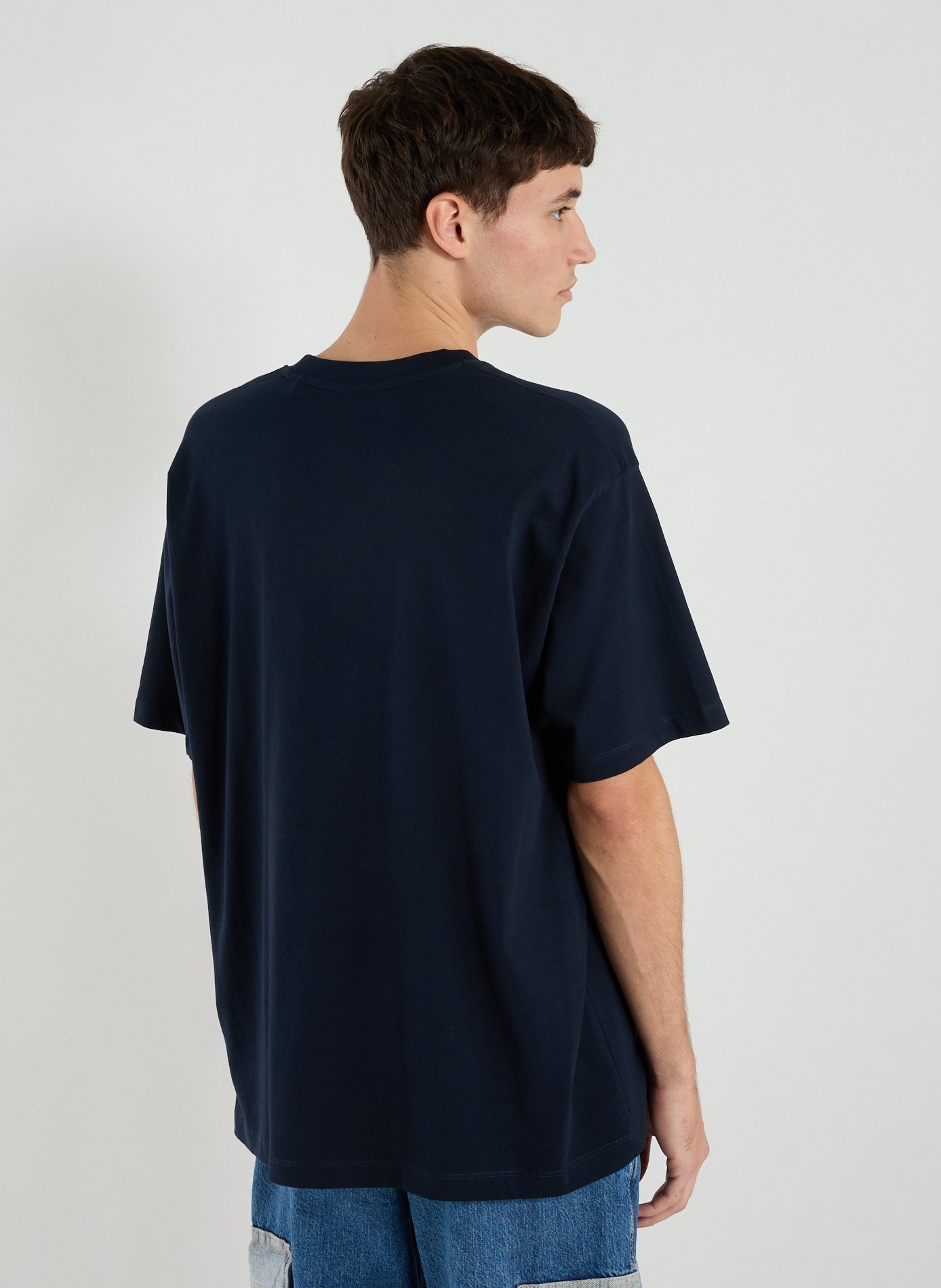 Classic Cotton T-Shirt GUESS Blue