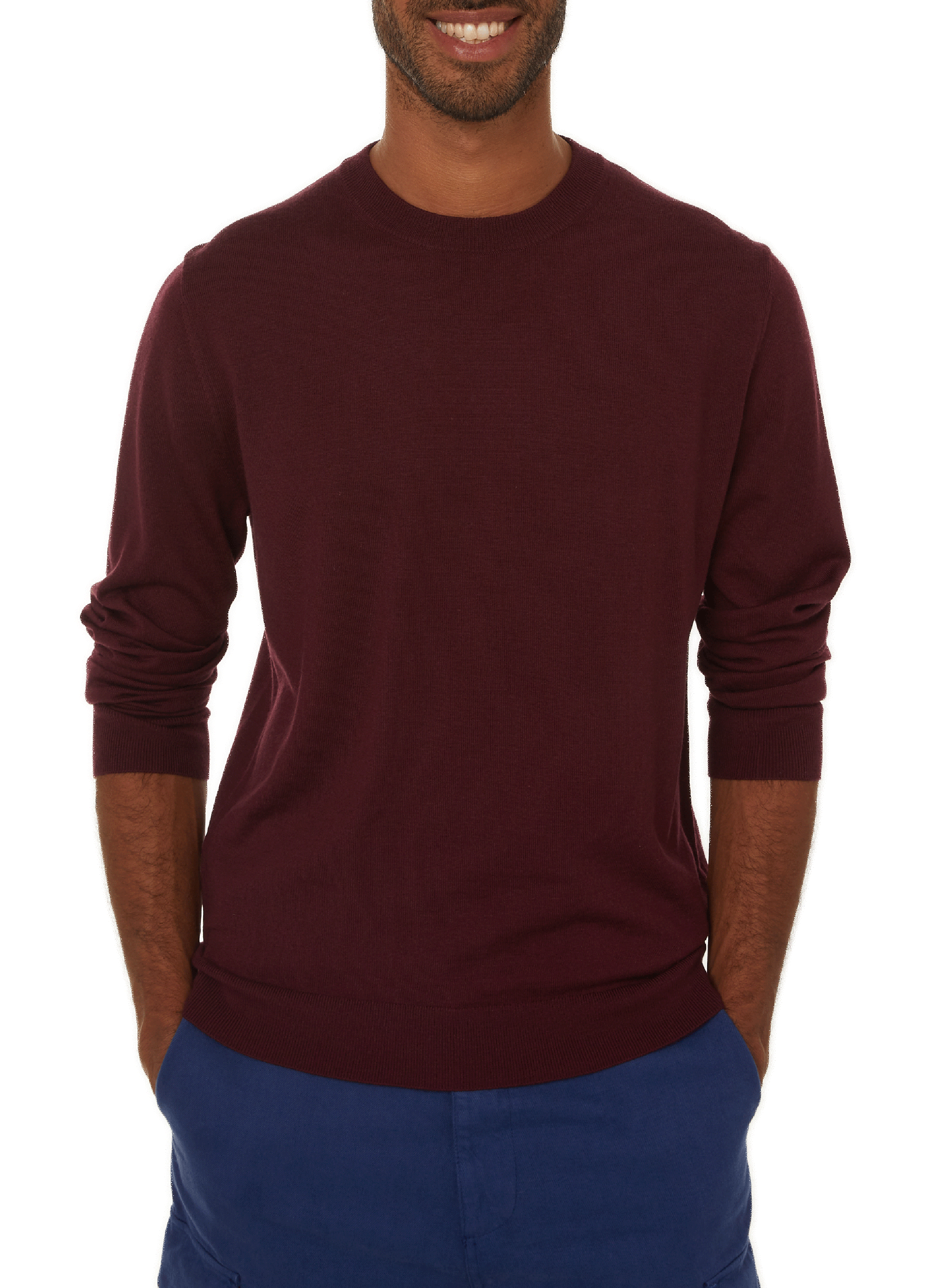 SAISON 1865 Knitted jumper Red