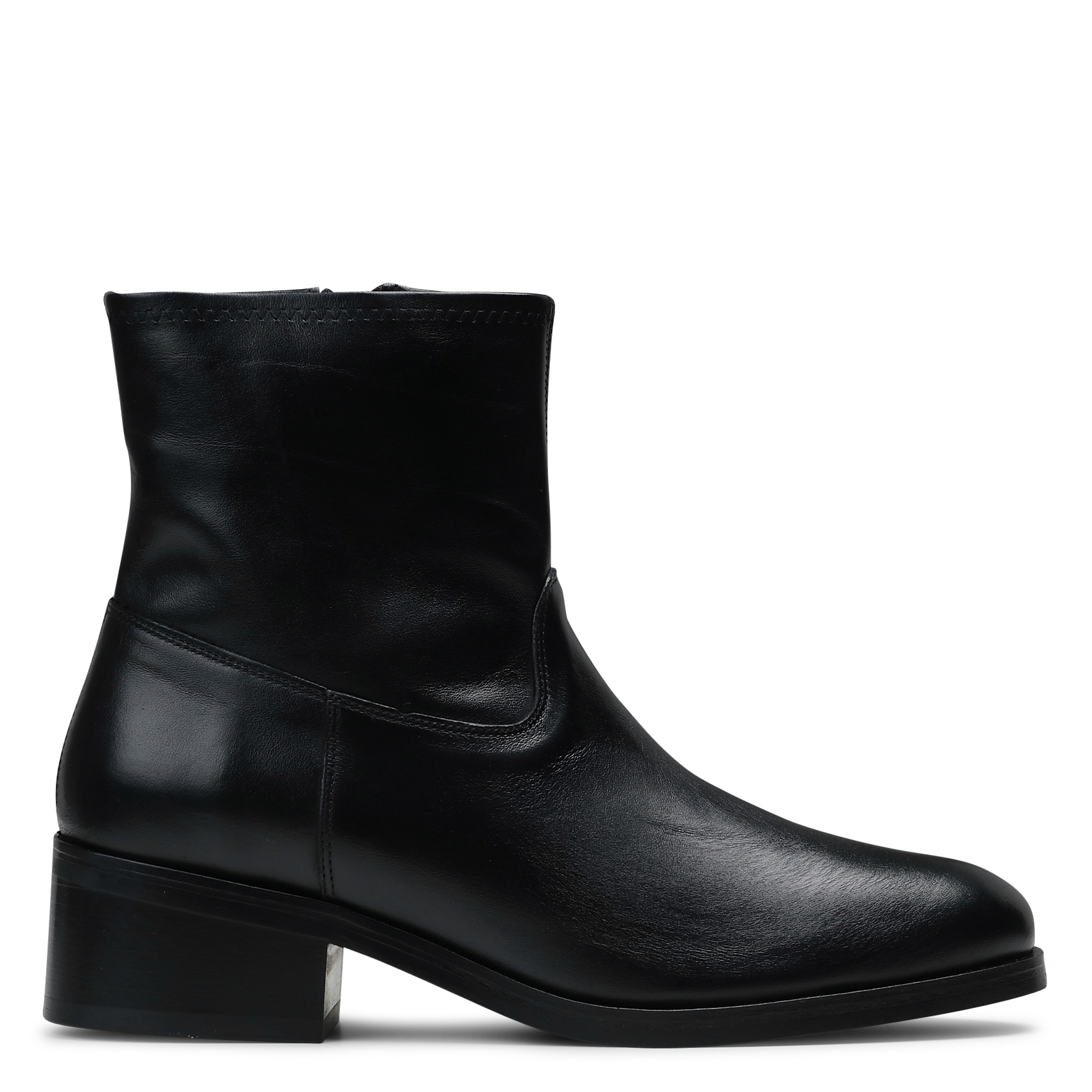 Bottines en cuir n°167 RIVECOUR Noir