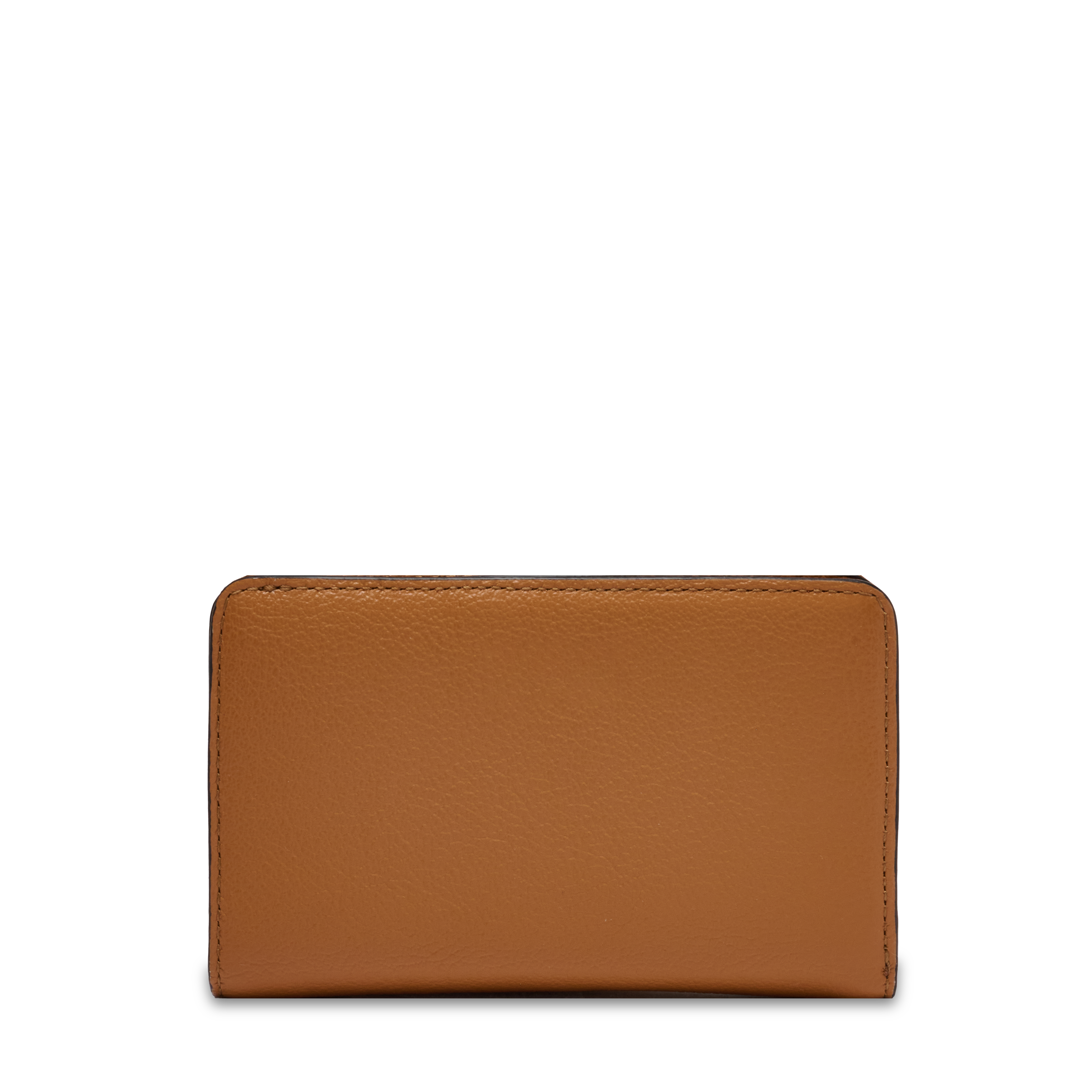 Portefeuille rectangulaire zippé bcbg de lancel en cuir LANCEL Marron