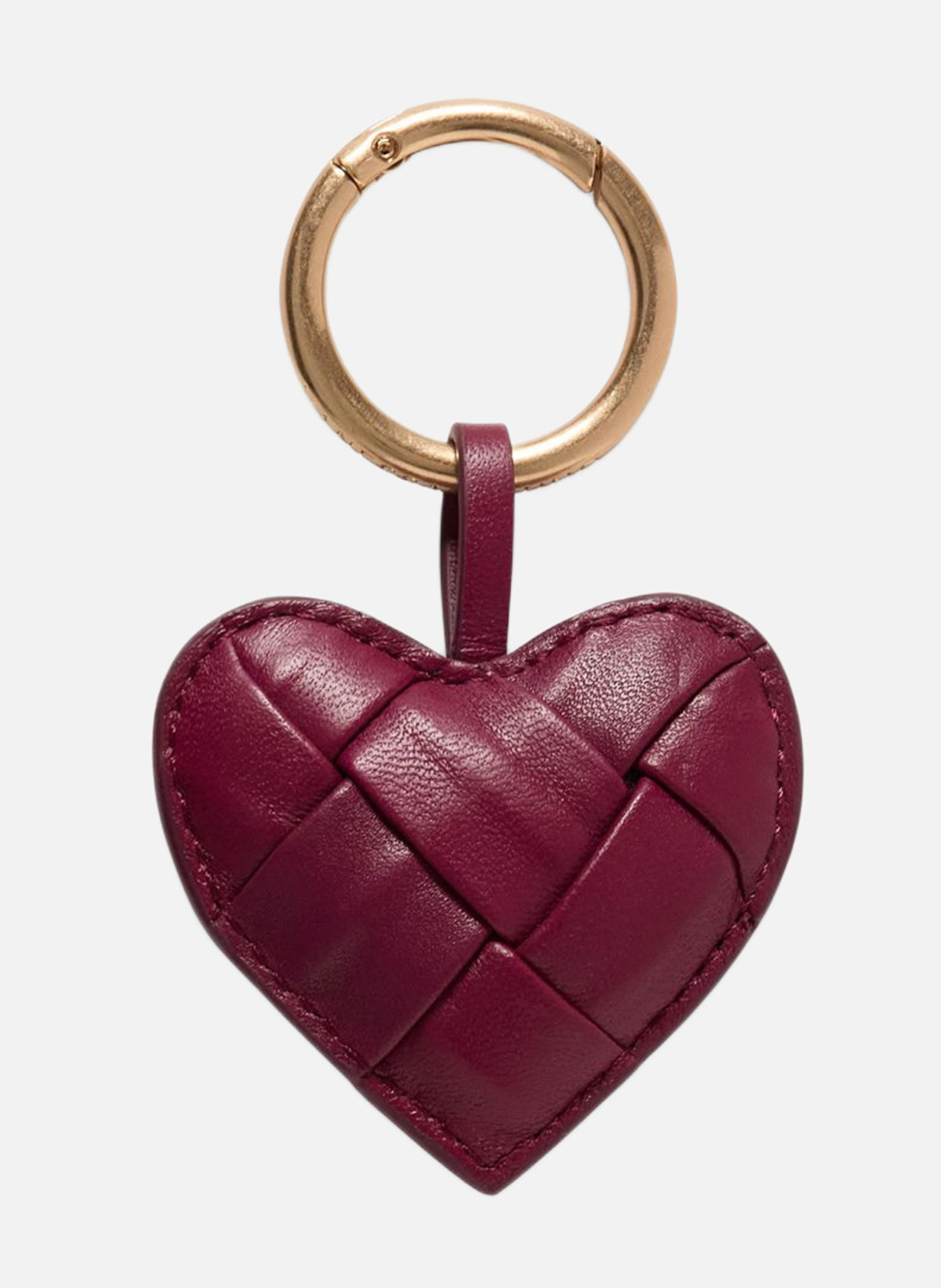 Charm Cœur En Cuir VANESSA BRUNO Rose