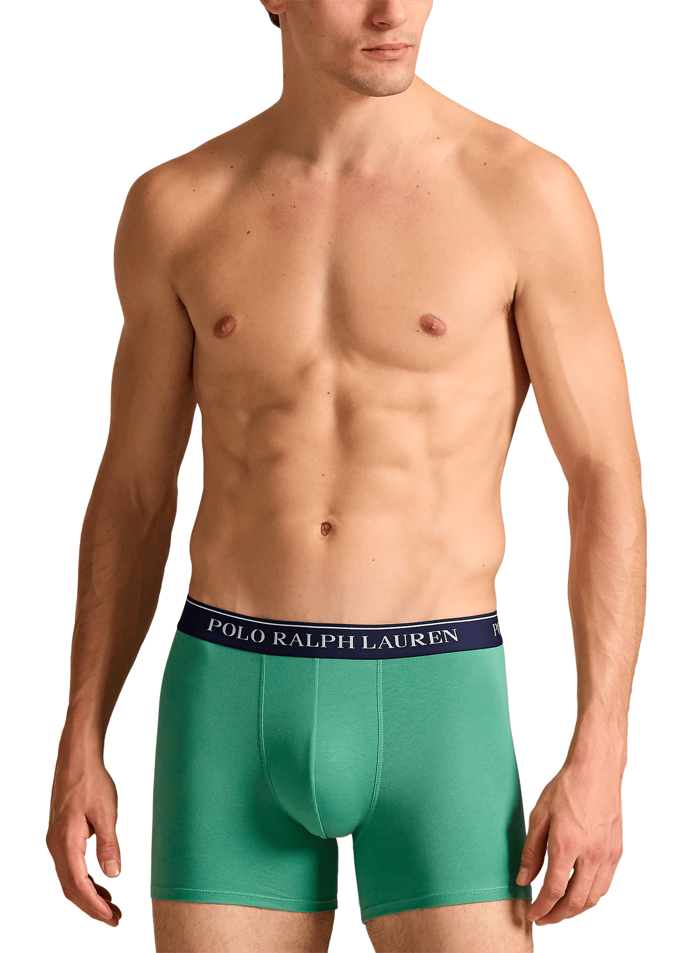 Lot de 3 boxers en coton mélangé POLO RALPH LAUREN Multicolore