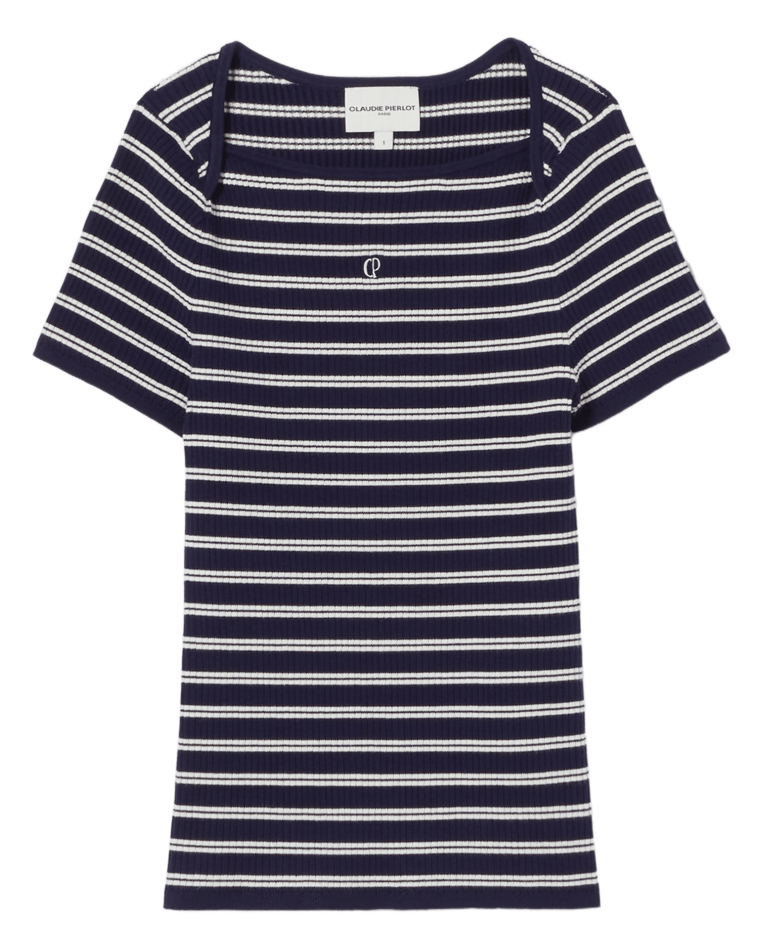 Tee-shirt à rayures CLAUDIE PIERLOT Multicolore