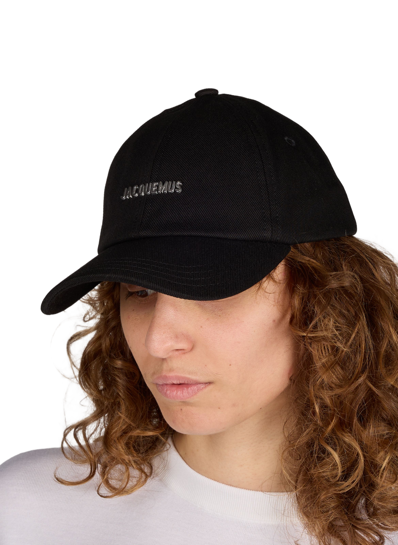 La casquette Gadjo en coton JACQUEMUS Noir
