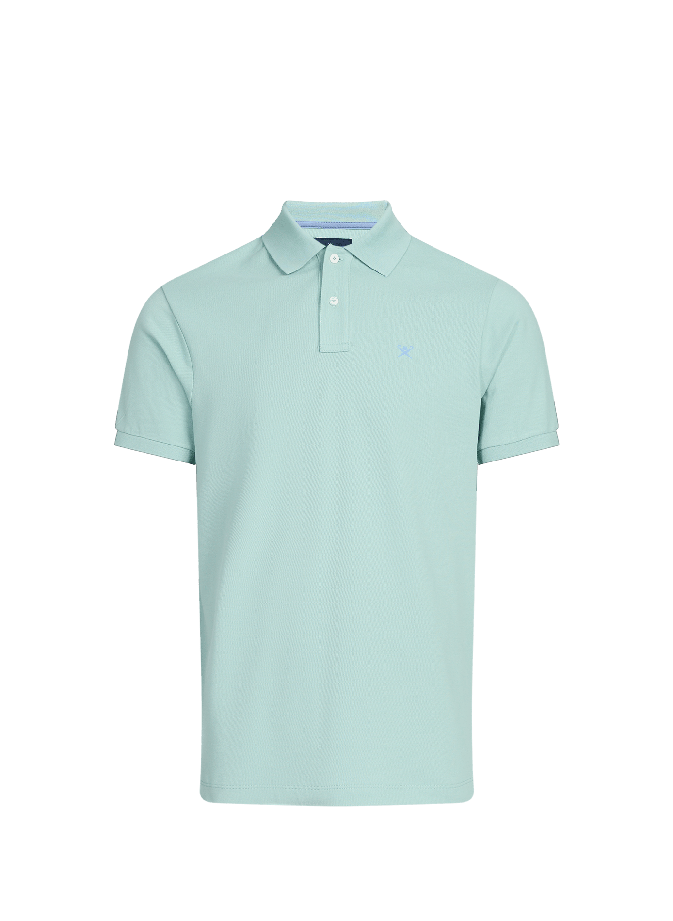 Slim-fit cotton polo HACKETT Green