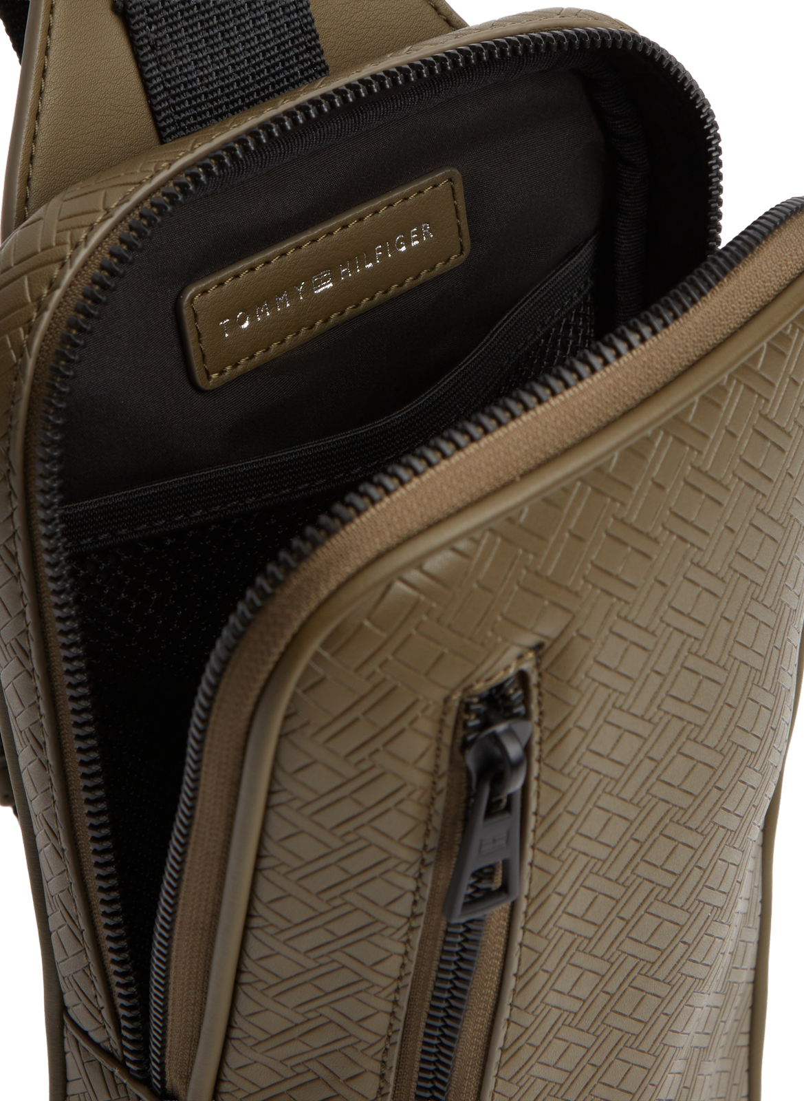 Logotype shoulder bag TOMMY HILFIGER Khaki