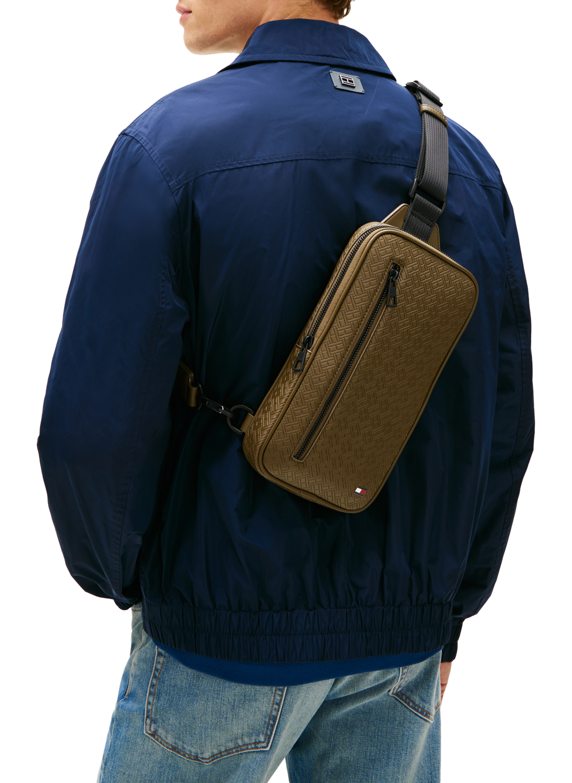 Logotype shoulder bag TOMMY HILFIGER Khaki