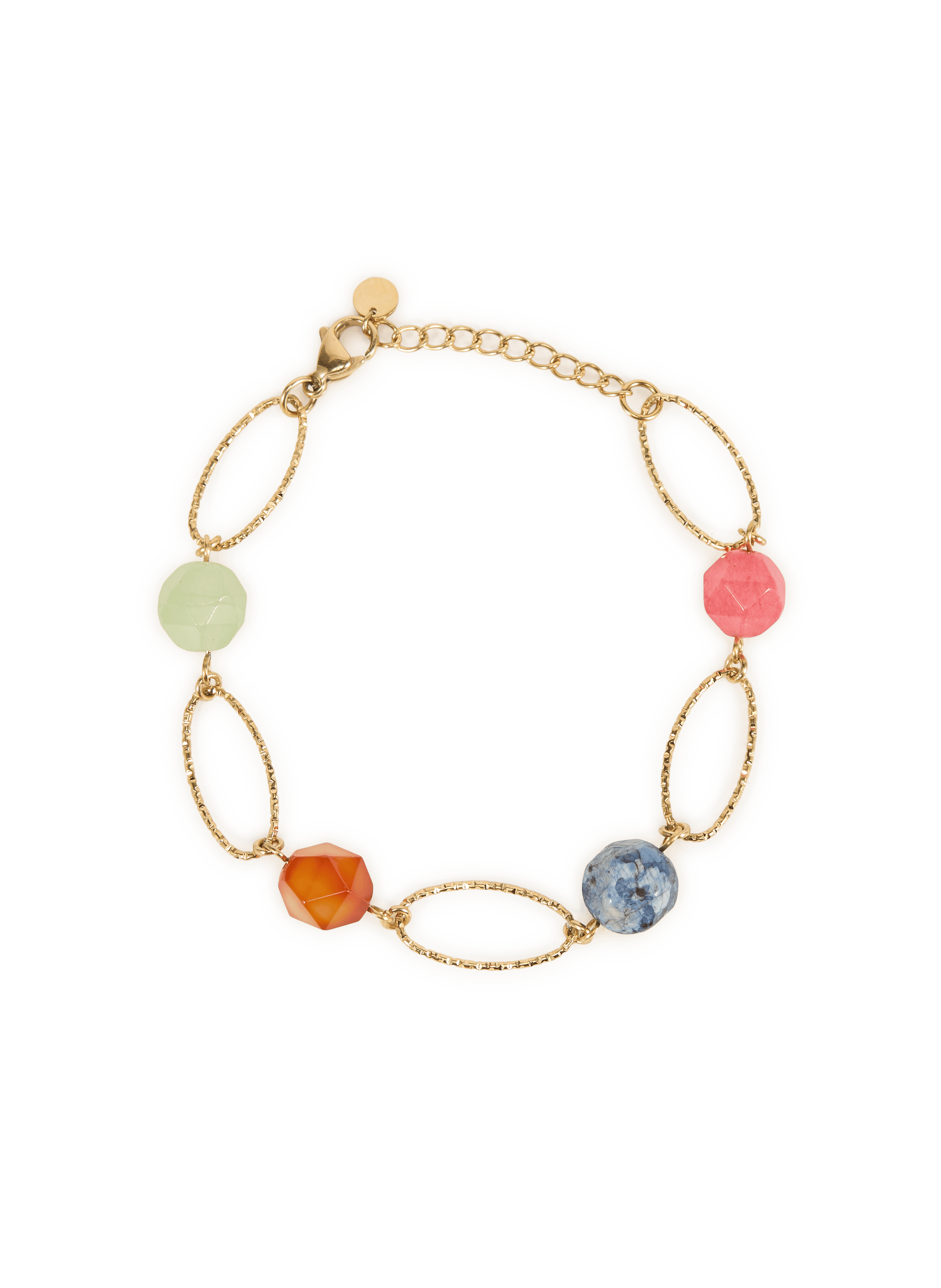 Bracelet avec pierres de gemmes AU PRINTEMPS PARIS Multicolore