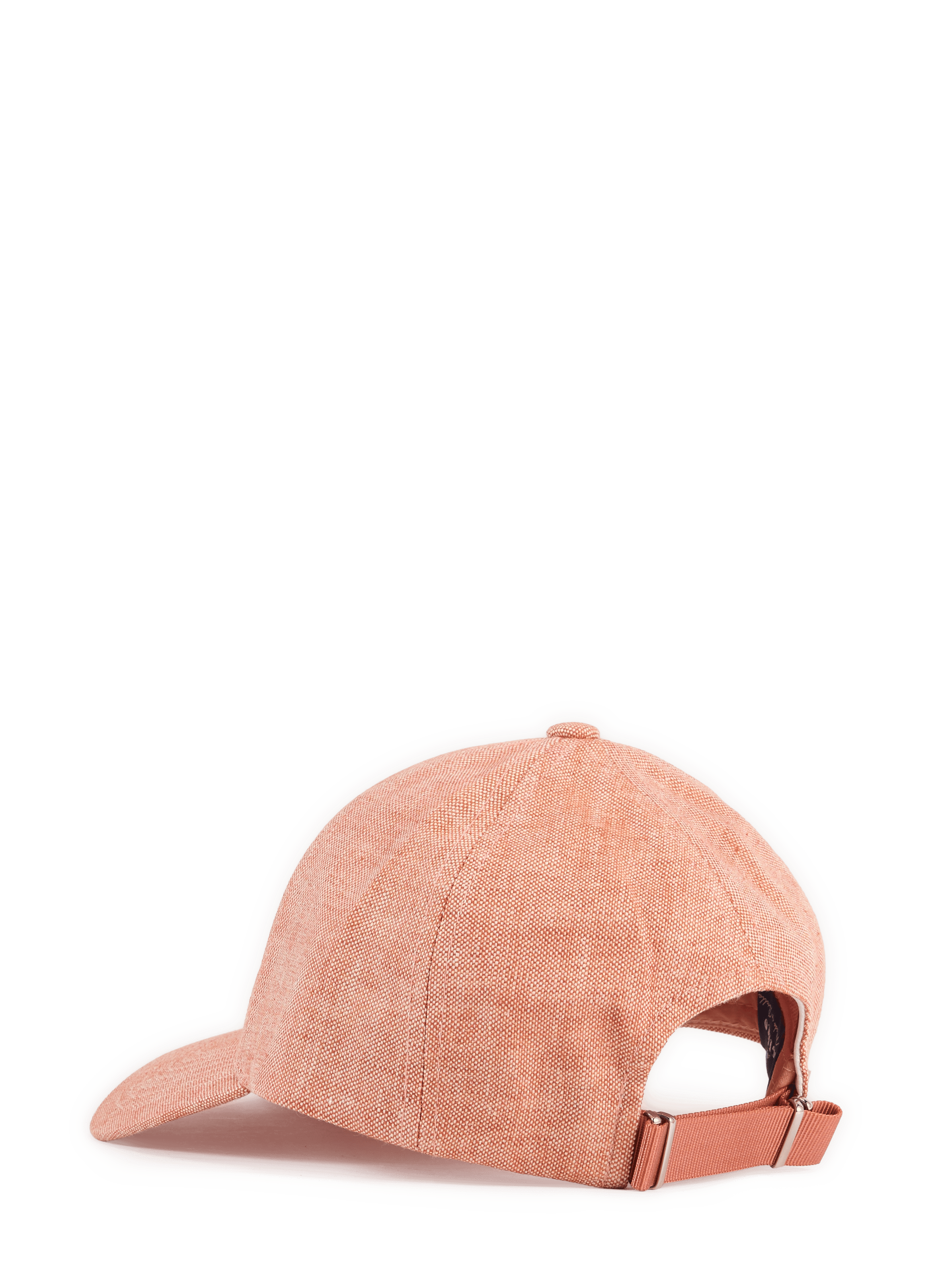 Linen baseball cap VARSITY Orange