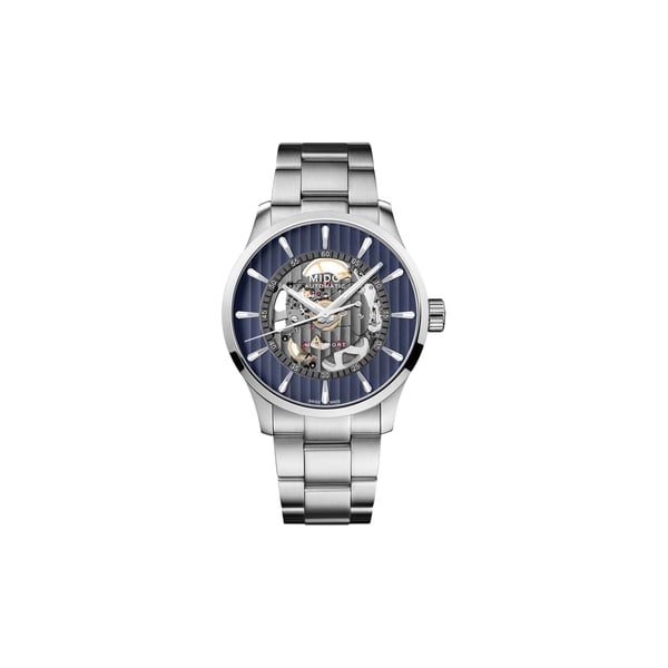 Montre Multifort Skeleton Vertigo en acier inoxydable Montre Multifort Skeleton Vertigo en acier inoxydable