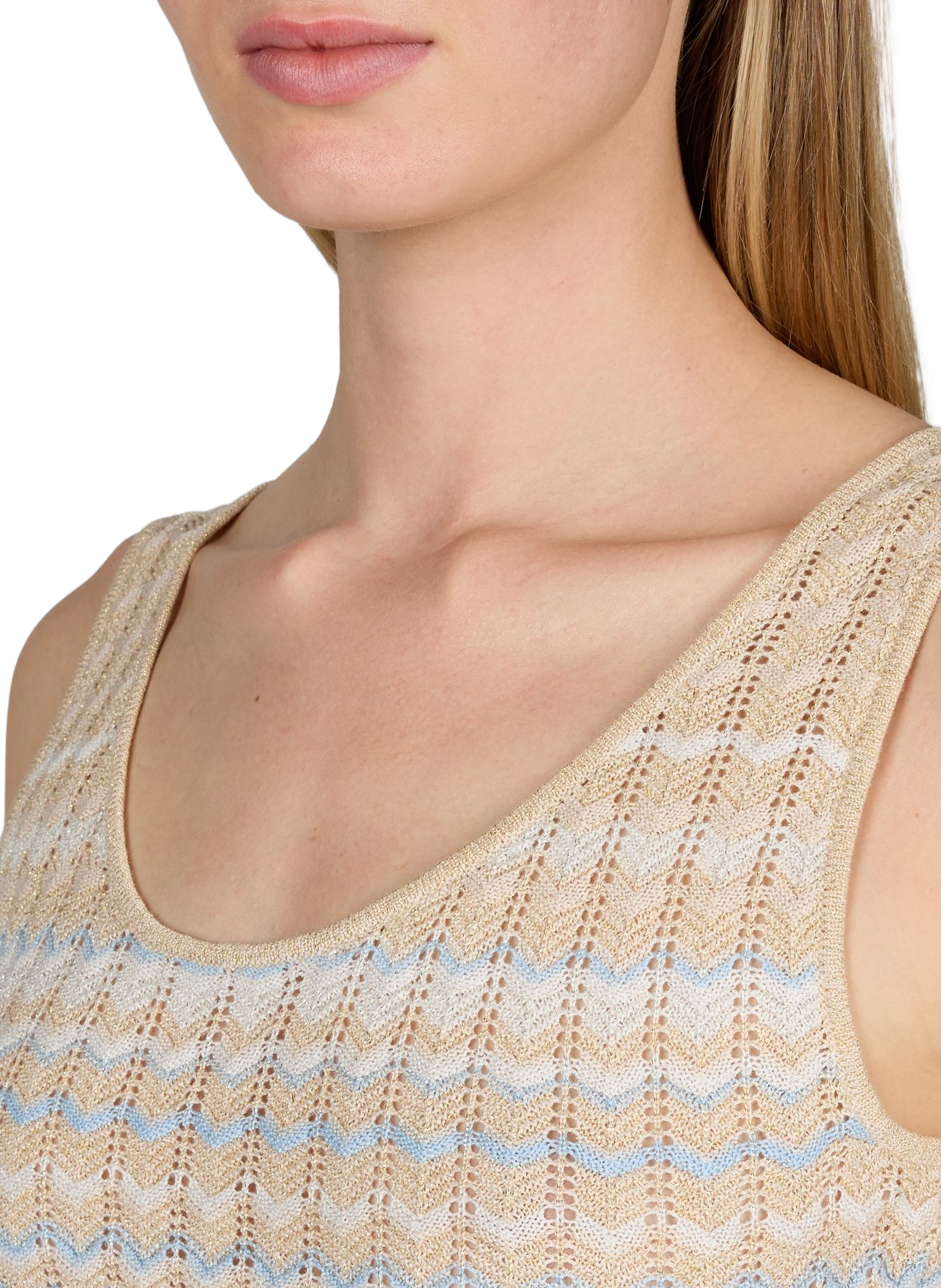 Sequined knit top GUESS Multicolour