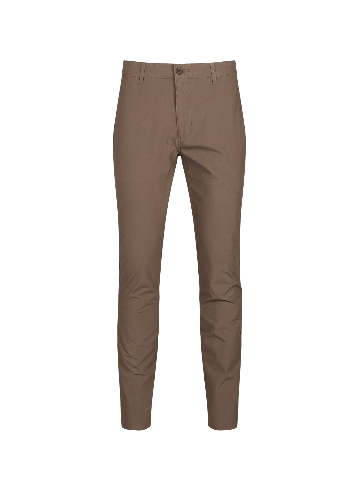 Pantaloni dritti in misto cotone DOCKERS Marrone