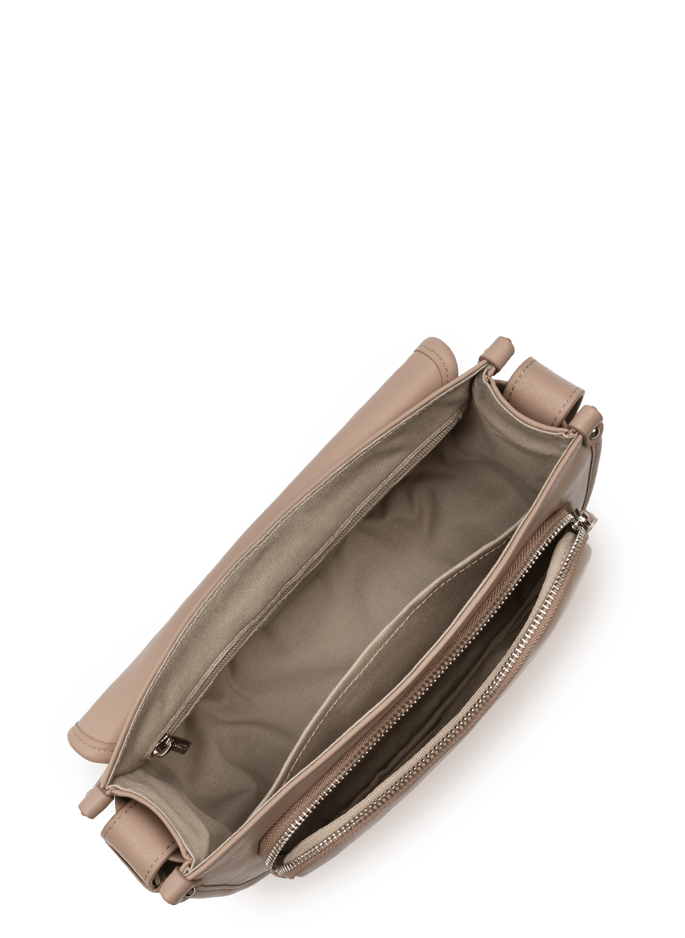 Sac besace - soft selma LANCASTER Gris