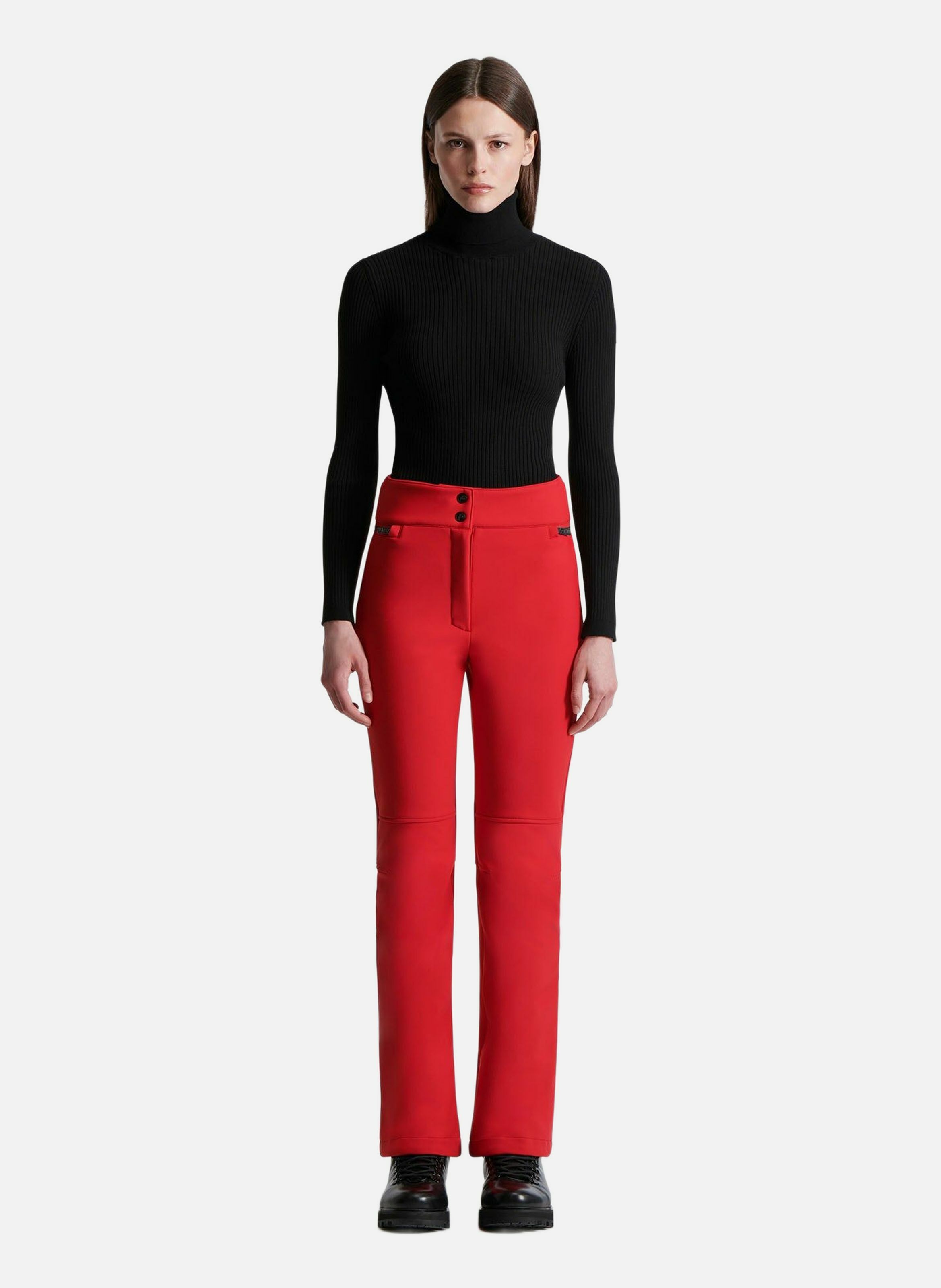 Ski-joggingbroek Elancia in regular fit FUSALP Rood