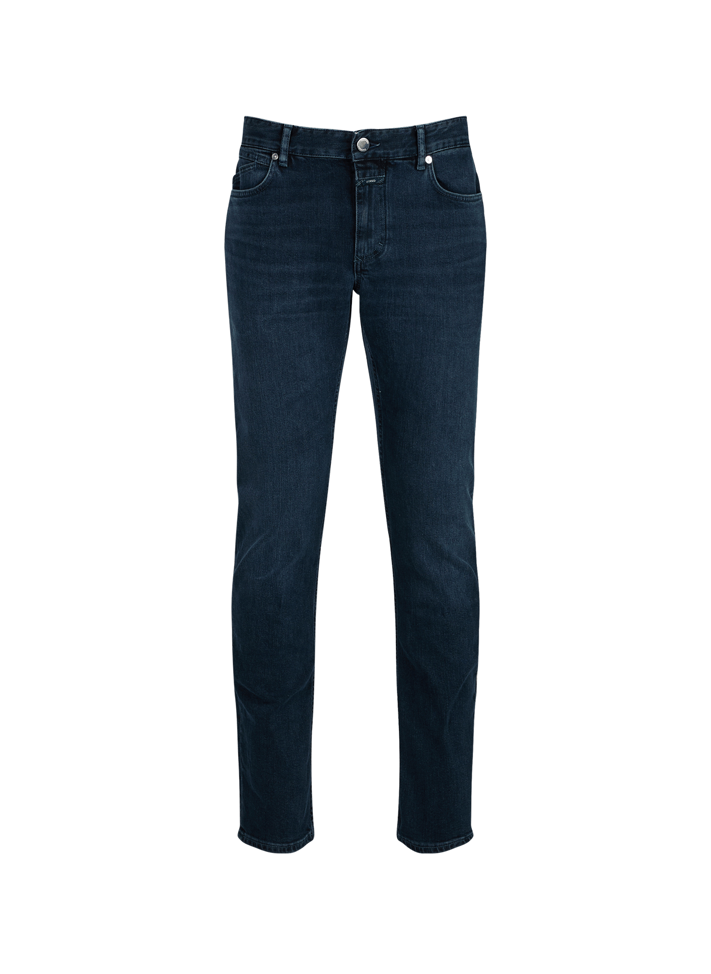 Slim-fit cotton-blend jeans CLOSED Blue