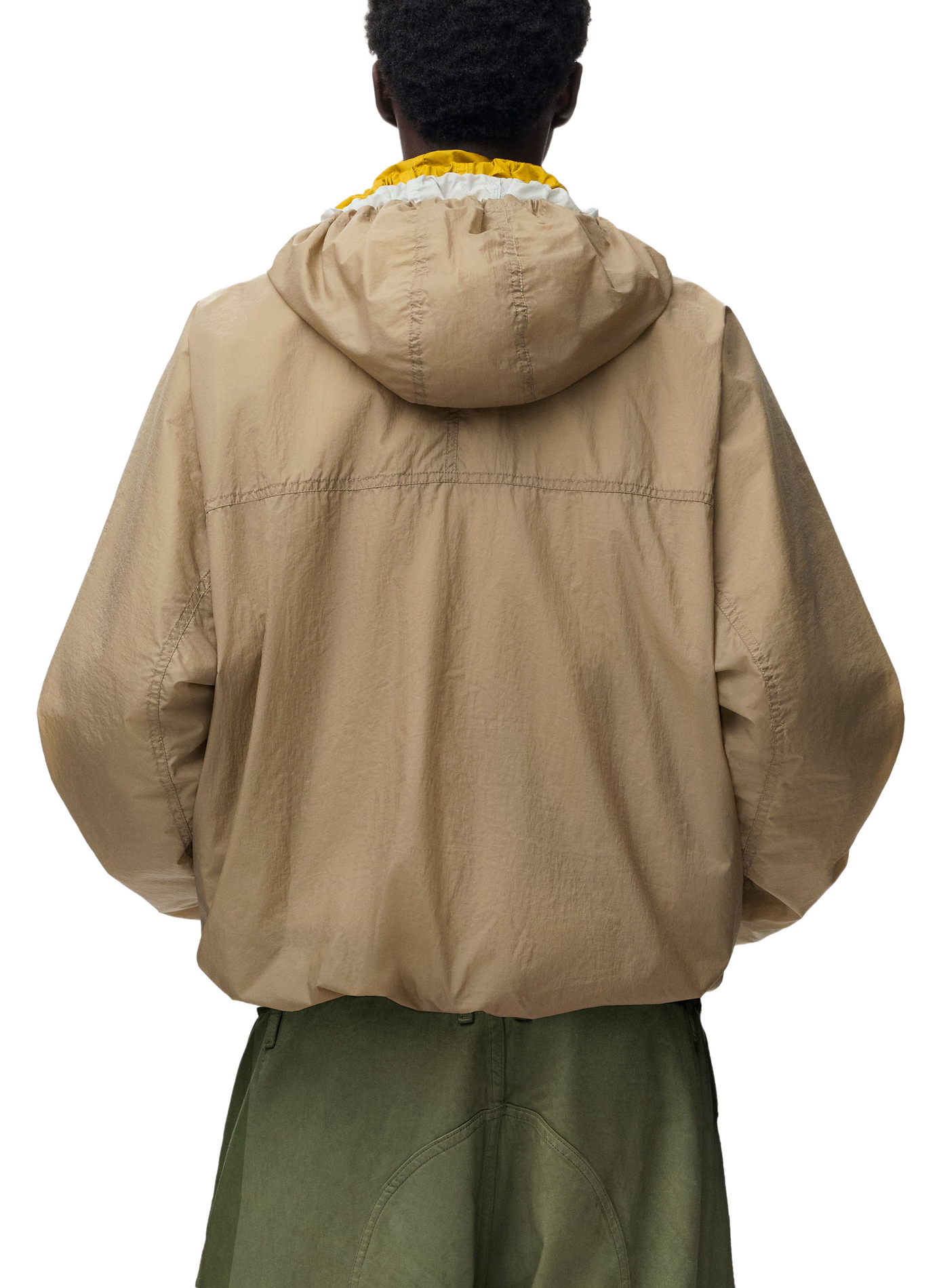 Anorak aus dreilagigem technischem Stoff LOEWE Beige