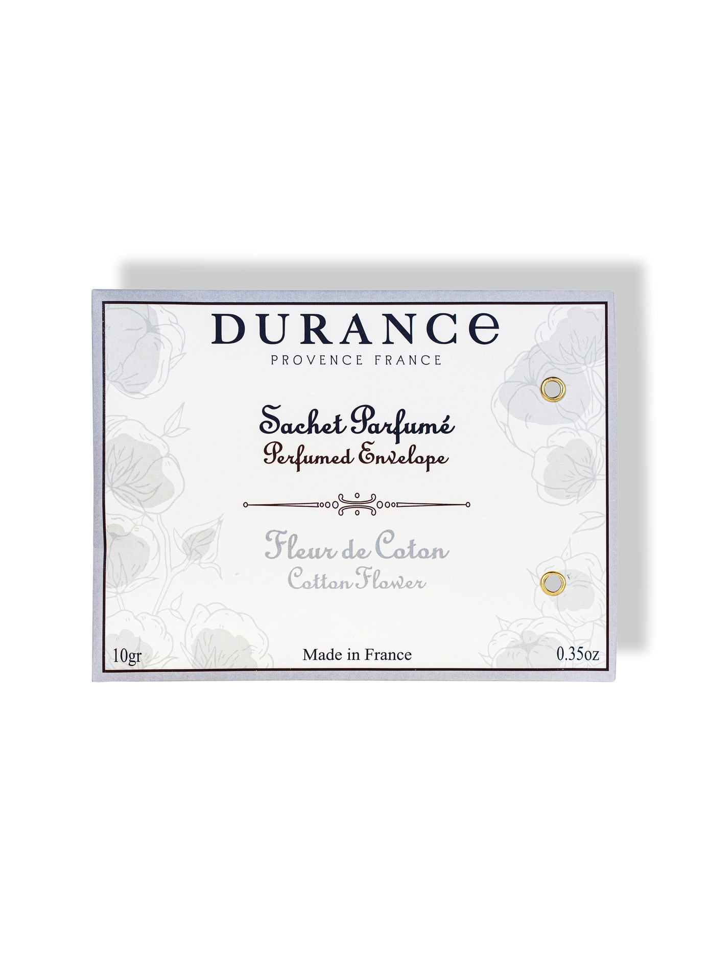 Scented sachet Cotton Flower 10g DURANCE White