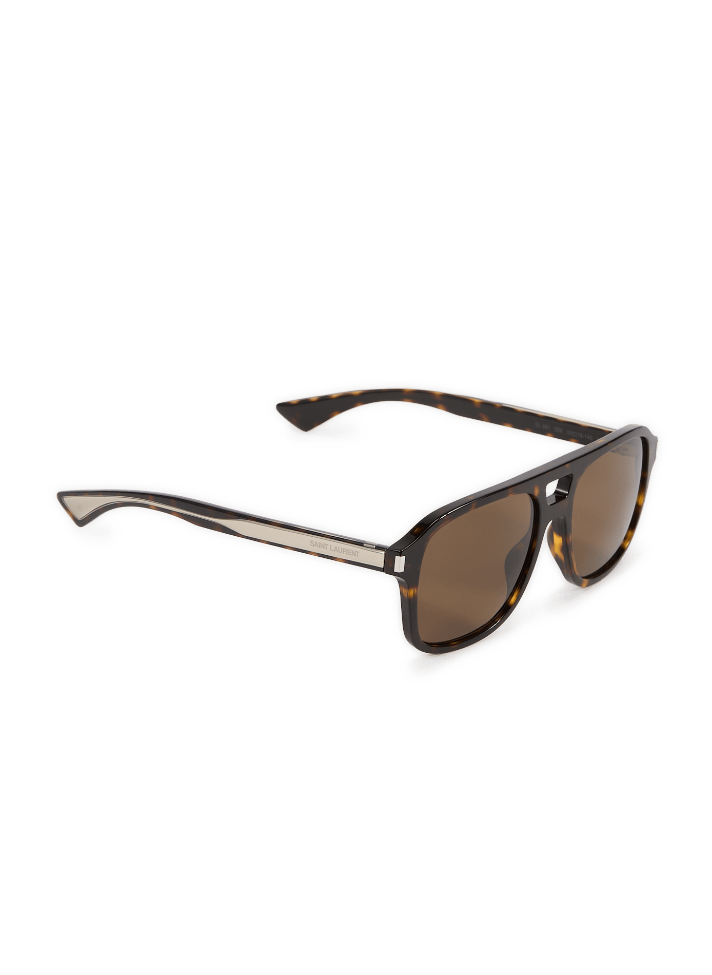 Lunettes de soleil SAINT LAURENT Marron