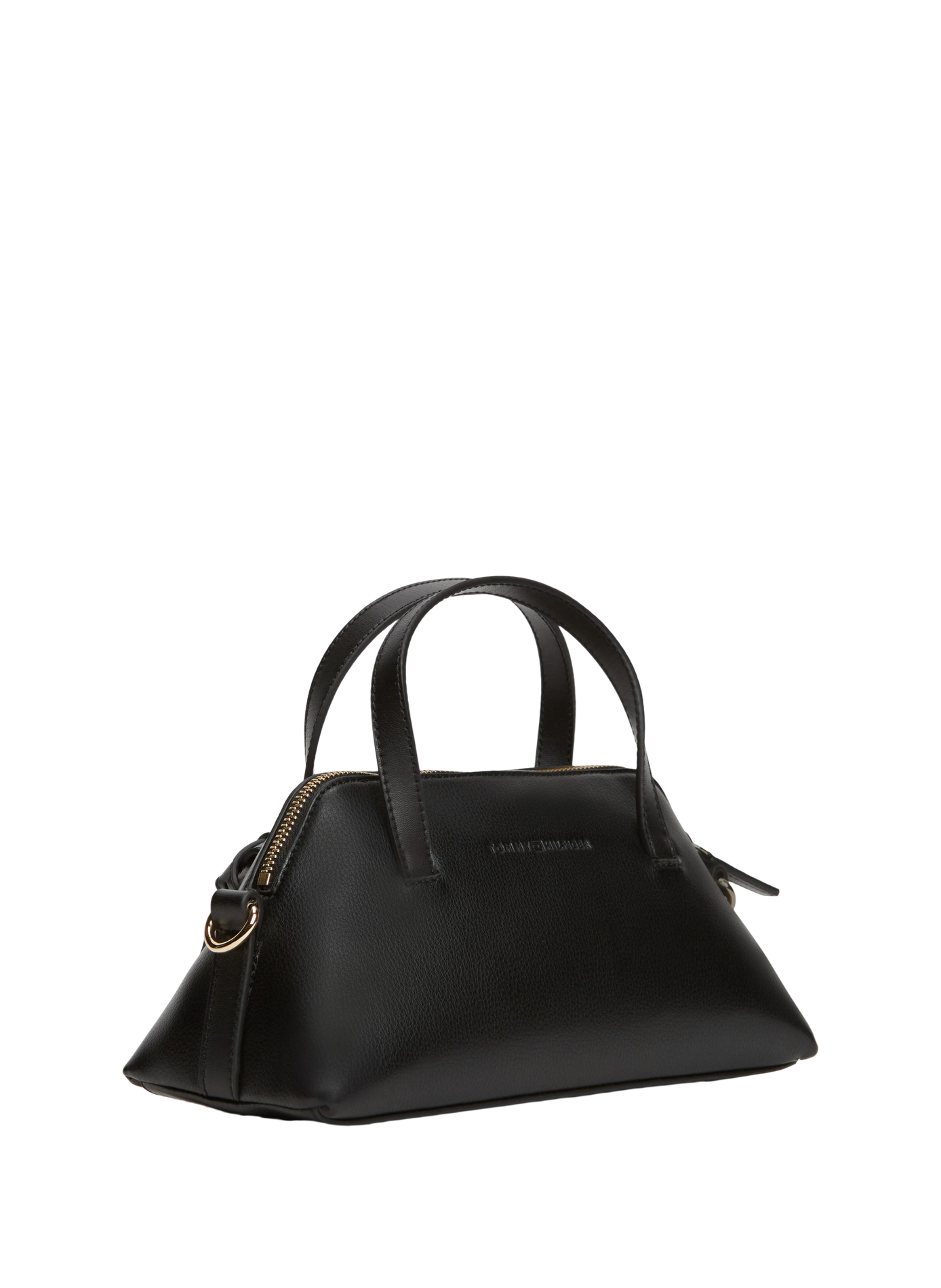 Plain zippered handbag TOMMY HILFIGER Black