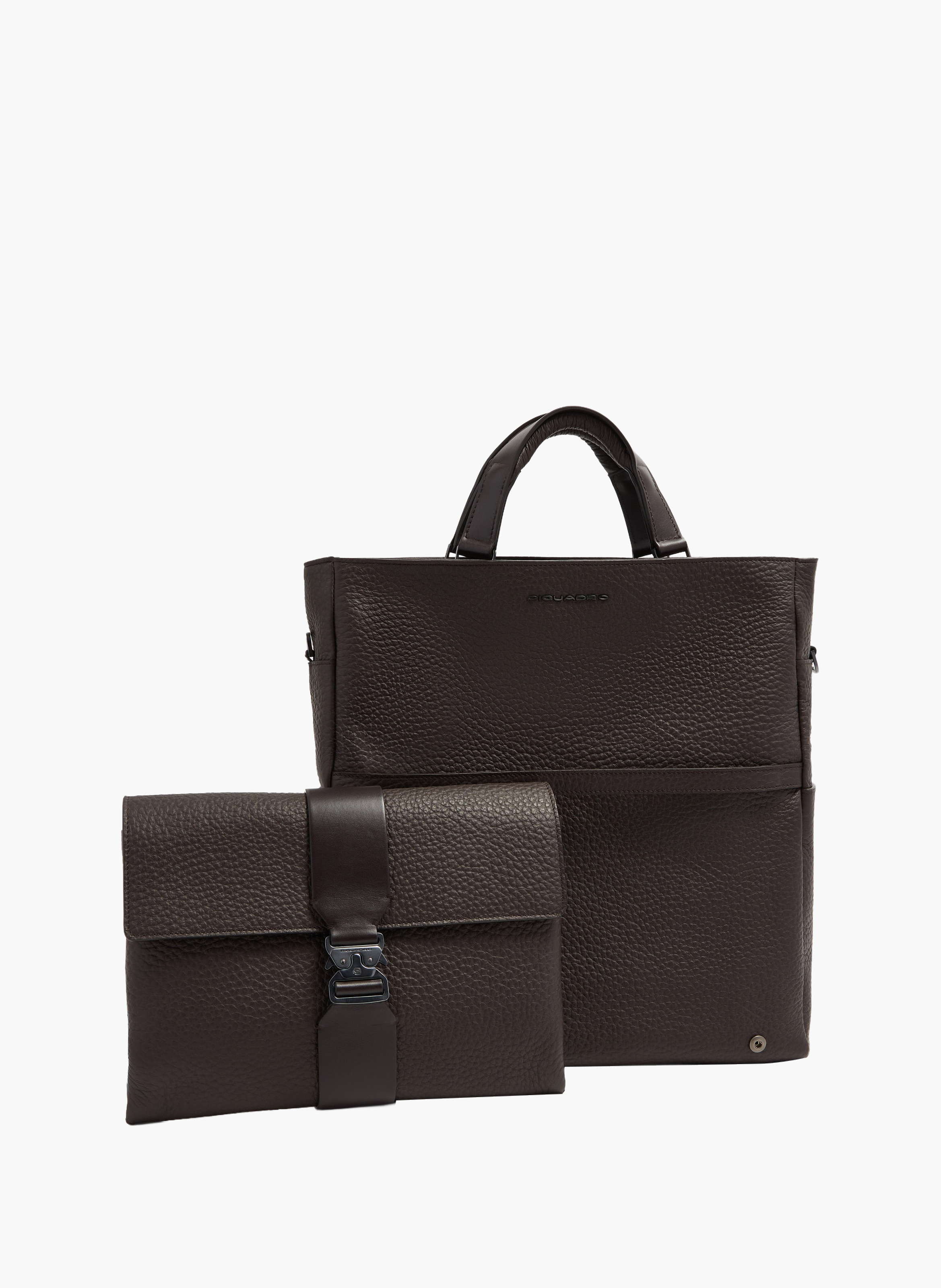 Totebag voor laptop van 15,6 inch PIQUADRO Bruin
