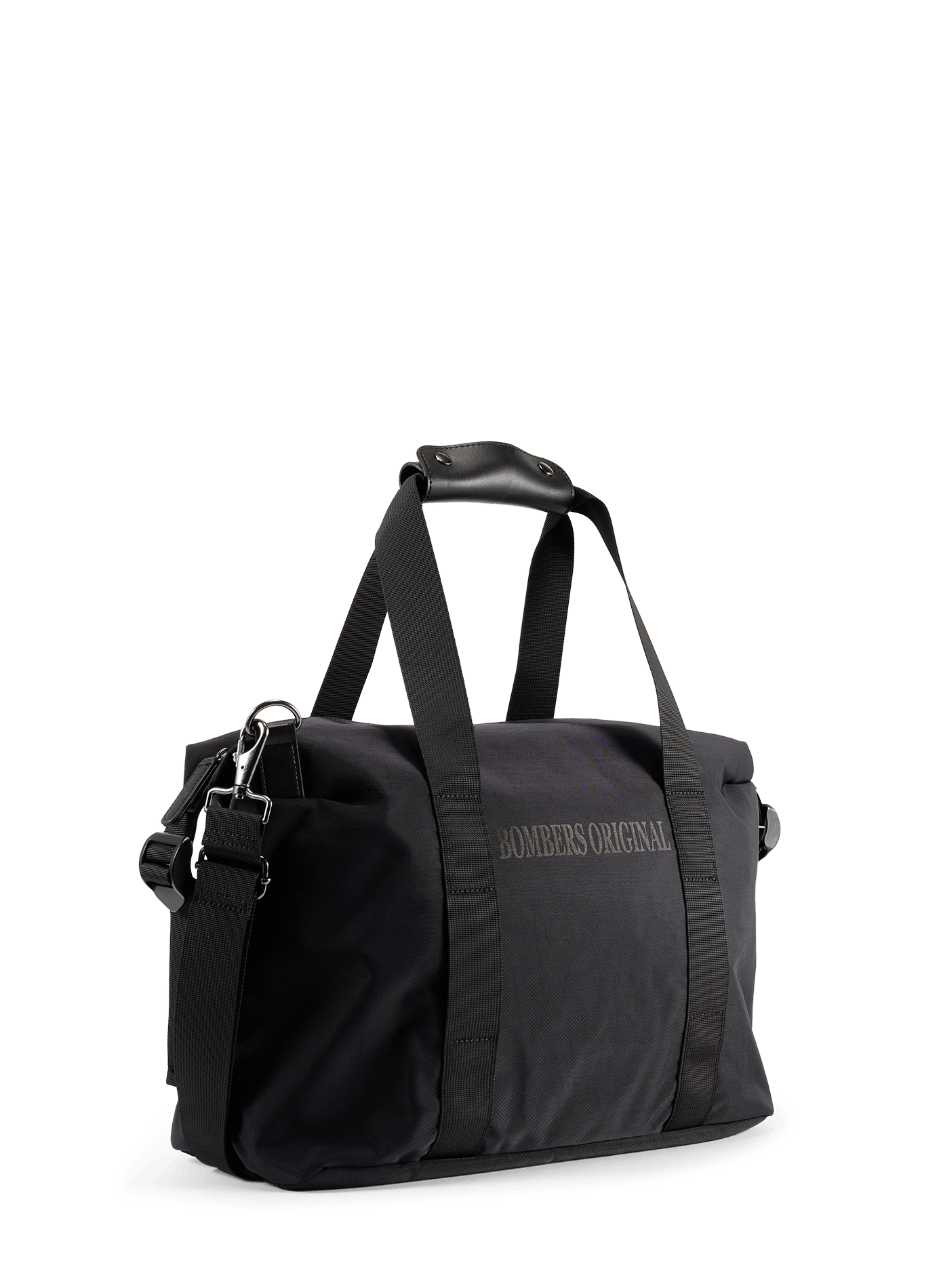 Einfarbige Reisetasche BOMBERS ORIGINAL Schwarz