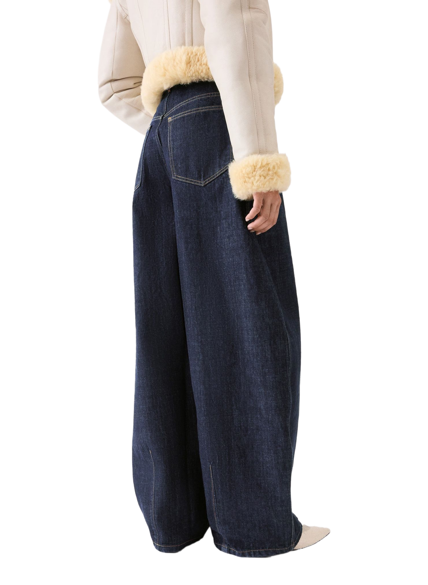 Jean de-Nîmes Ovalo en coton JACQUEMUS Bleu