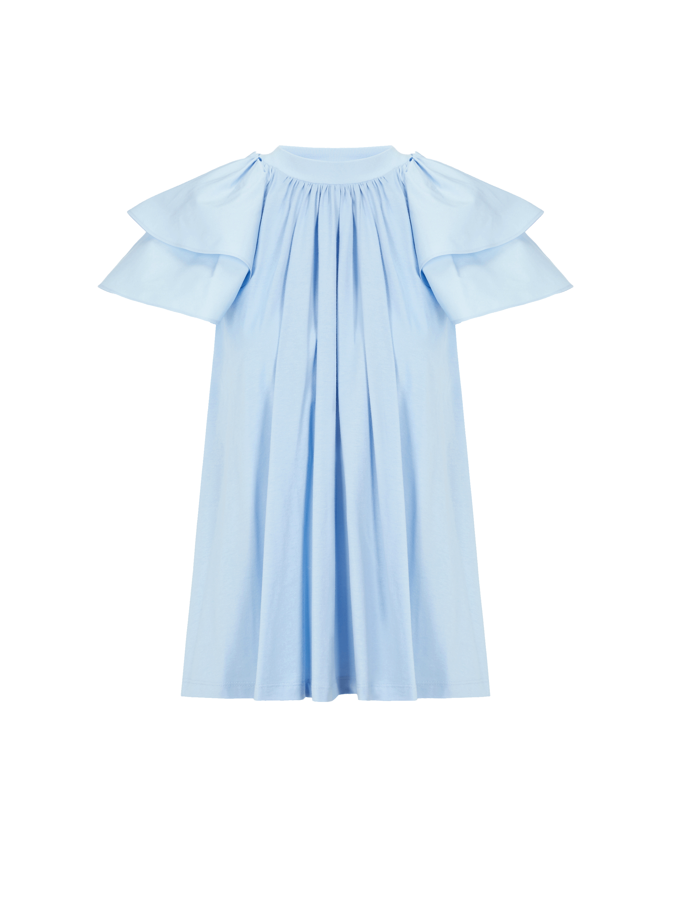 Top à volants en coton