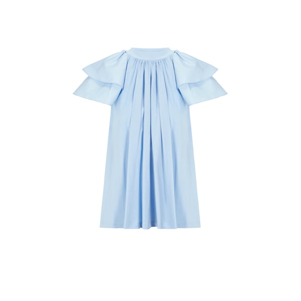 Top à volants en coton