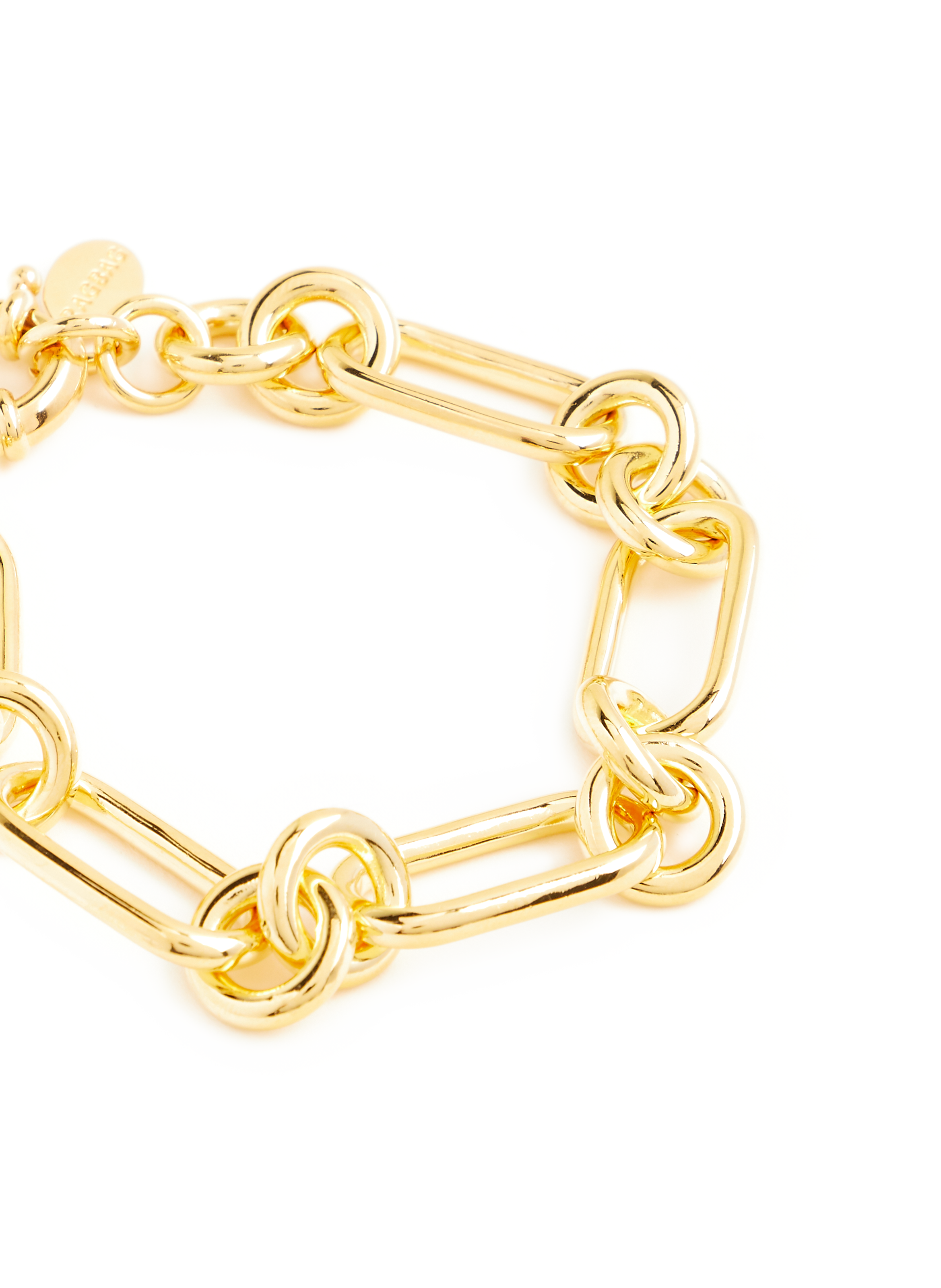 Bracelet en argent plaqué or