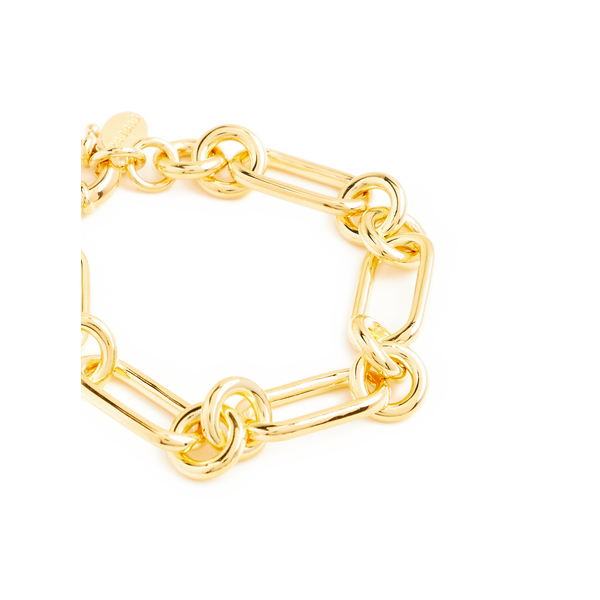 Bracelet en argent plaqué or