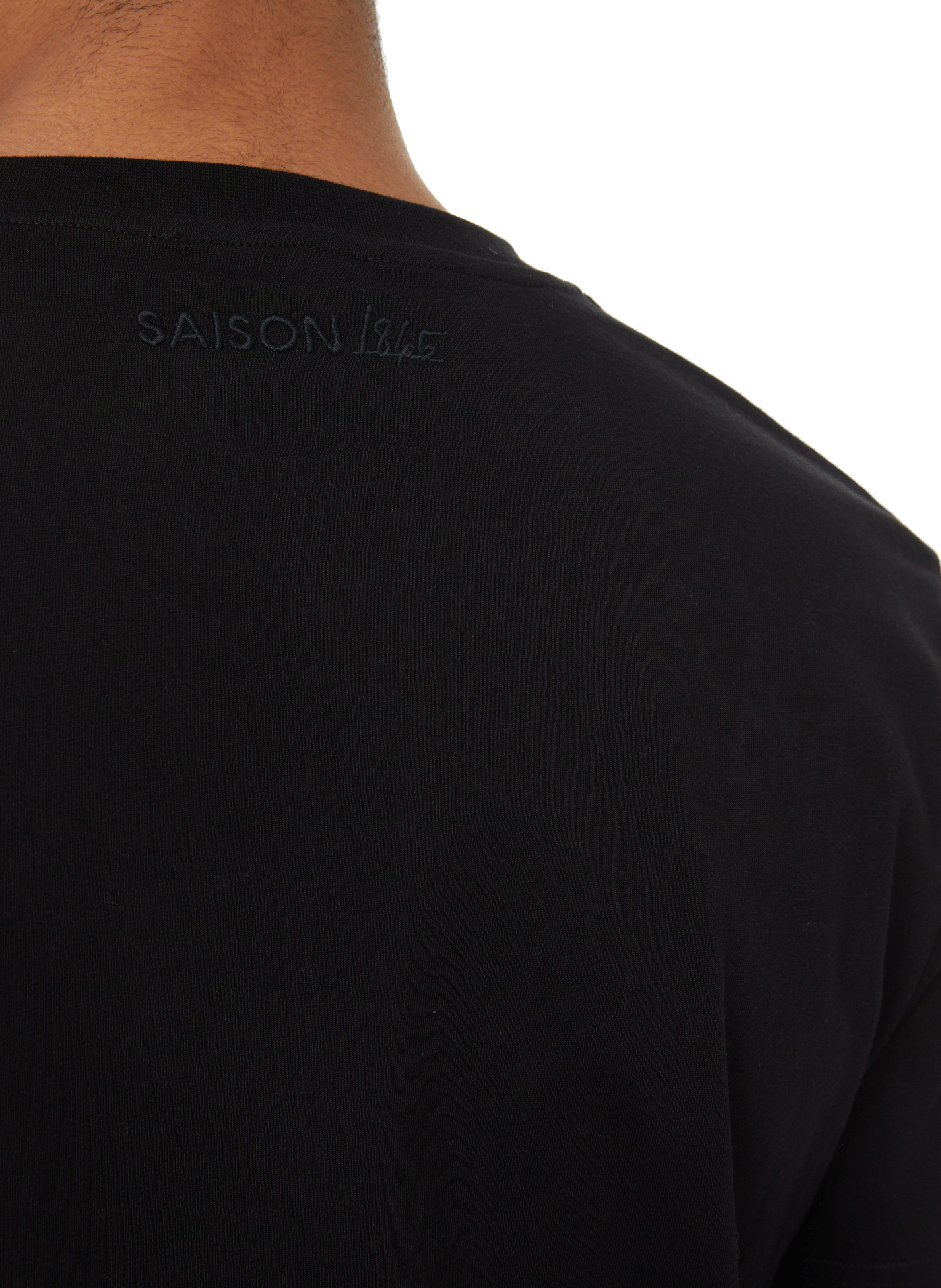 Round-neck T-shirt SAISON 1865 Black