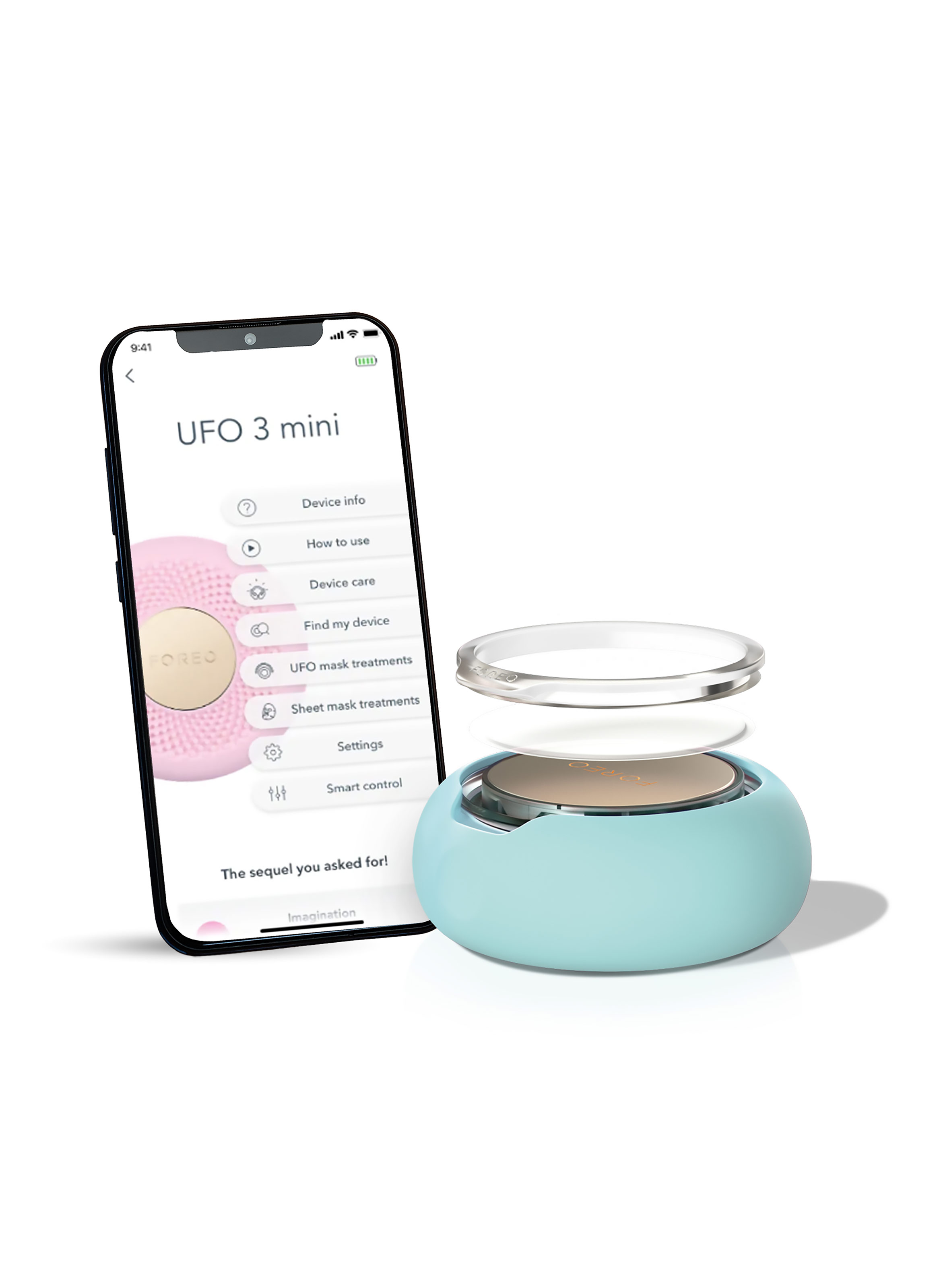 UFO(TM) 3 Mini Mint - Skincare device FOREO No color