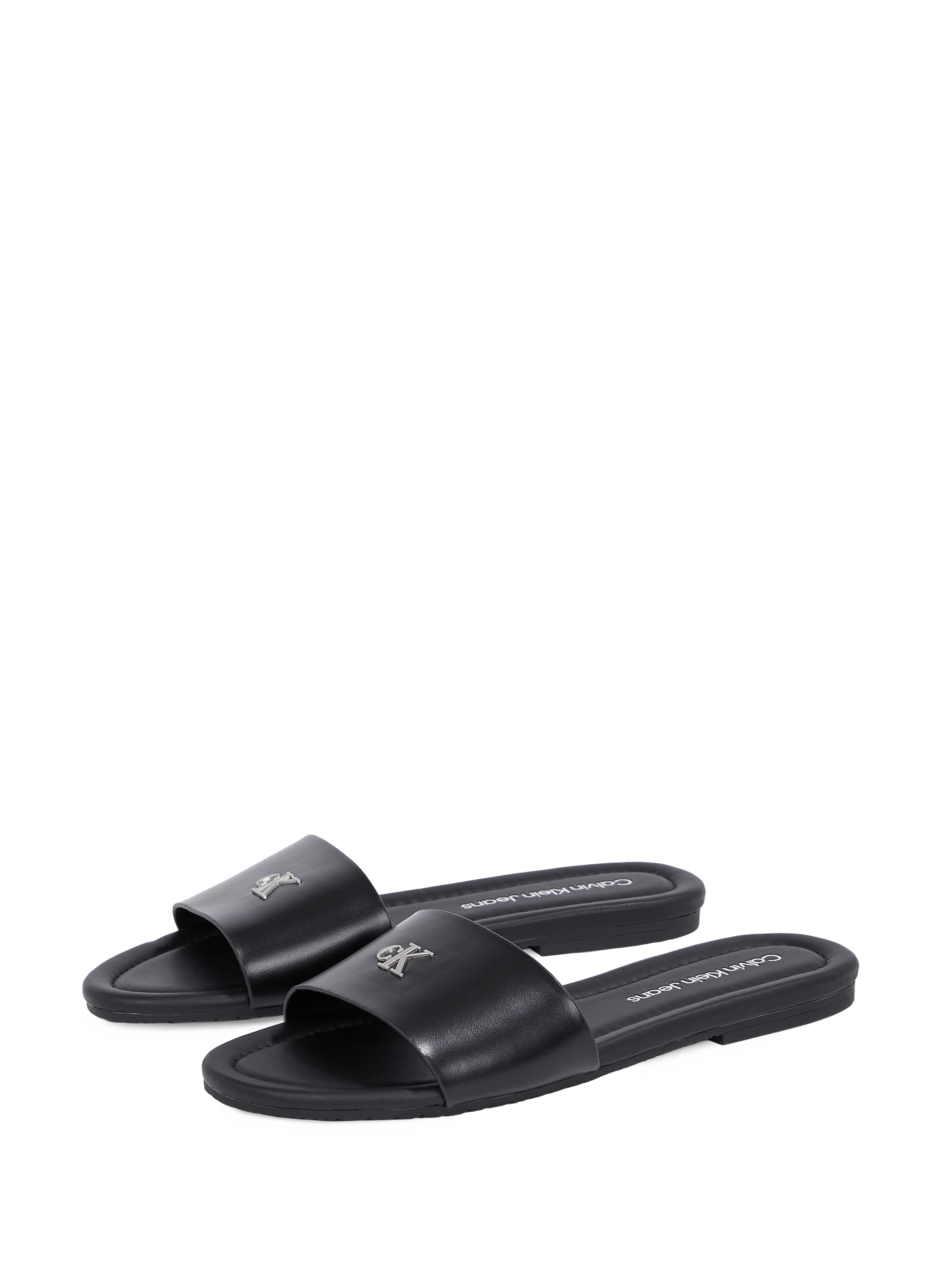 Claquettes à logo CALVIN KLEIN Noir