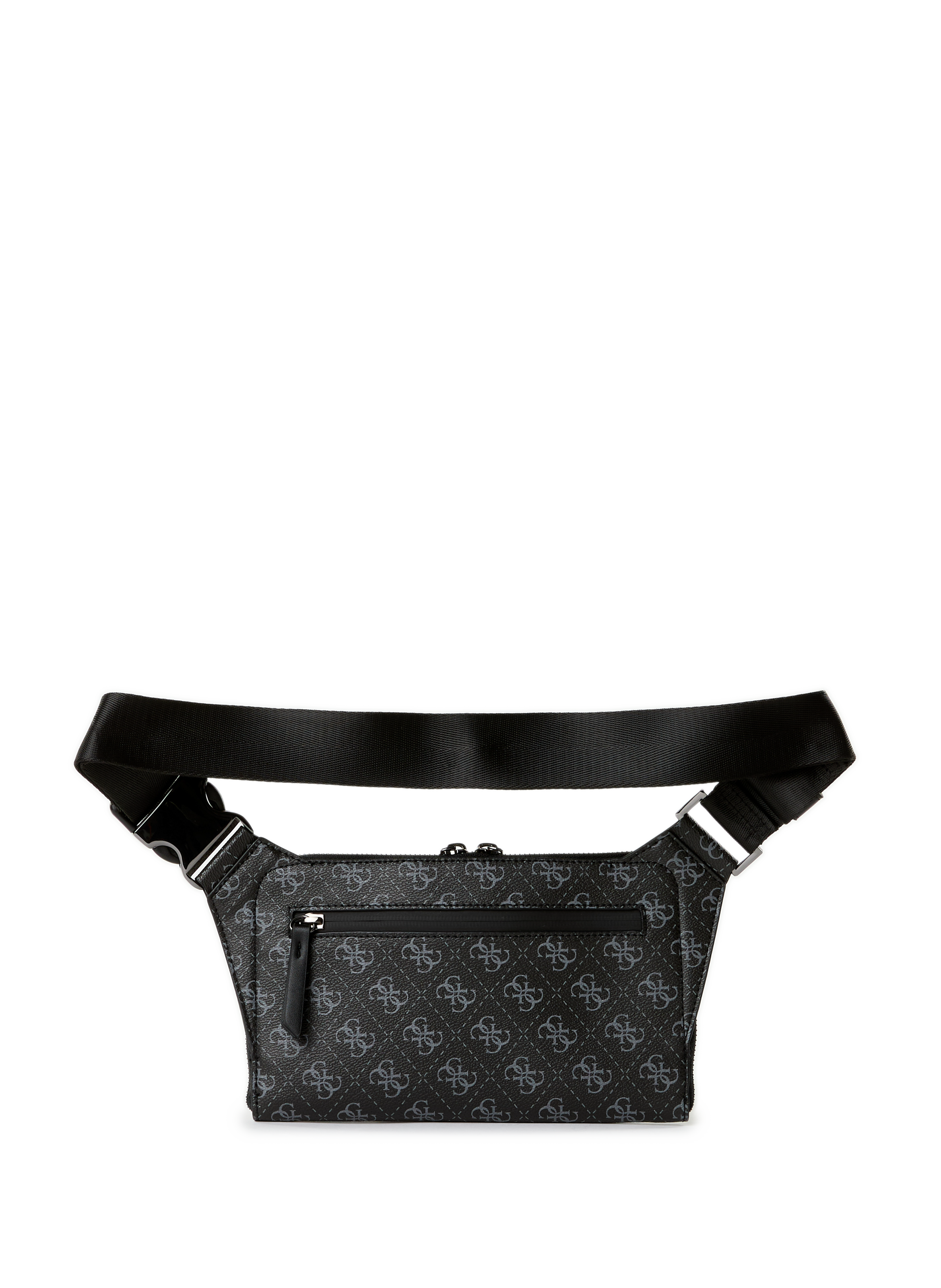Monogram Print Bum Bag GUESS Black