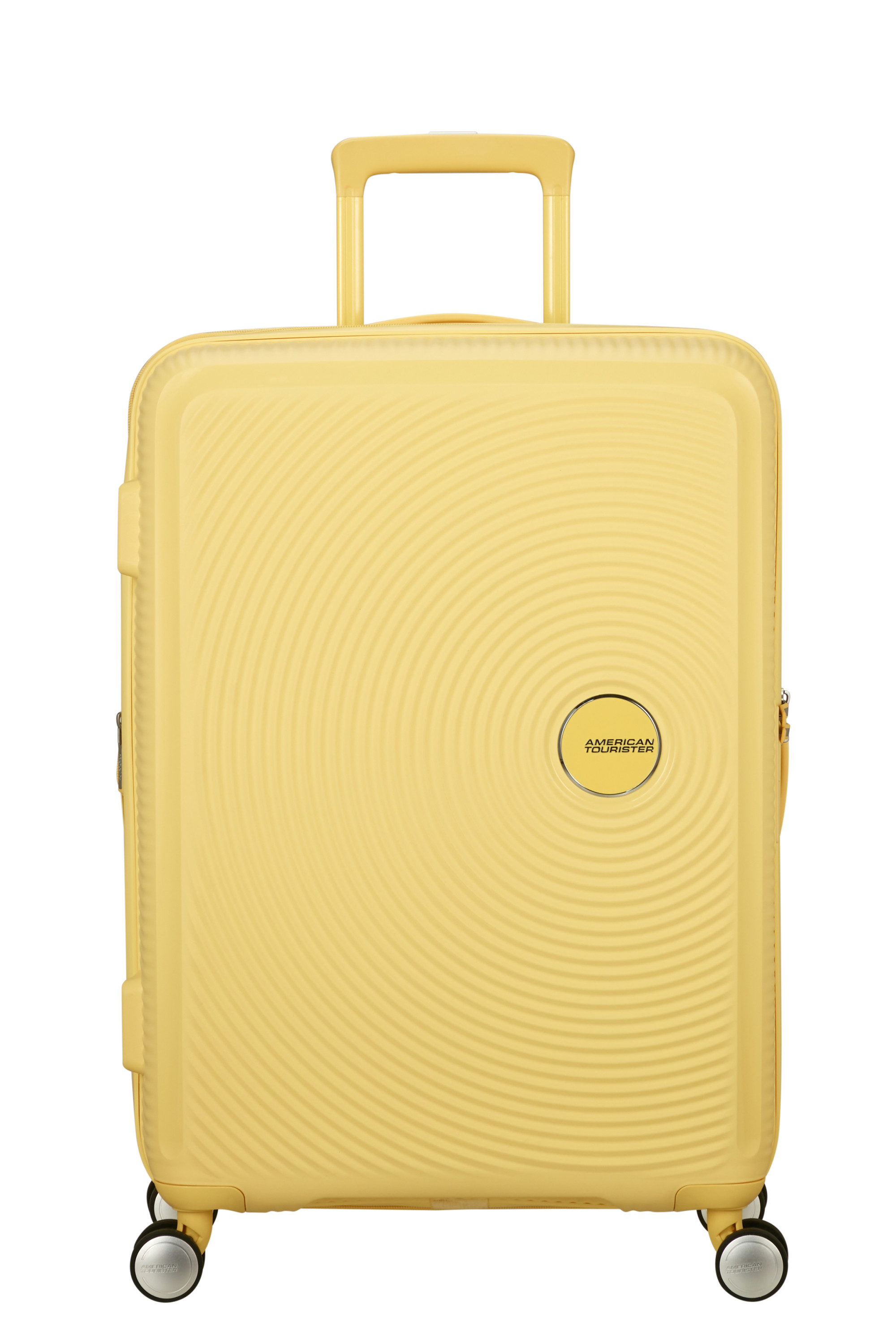 Soundbox valise 4 roues taille m AMERICAN TOURISTER Jaune