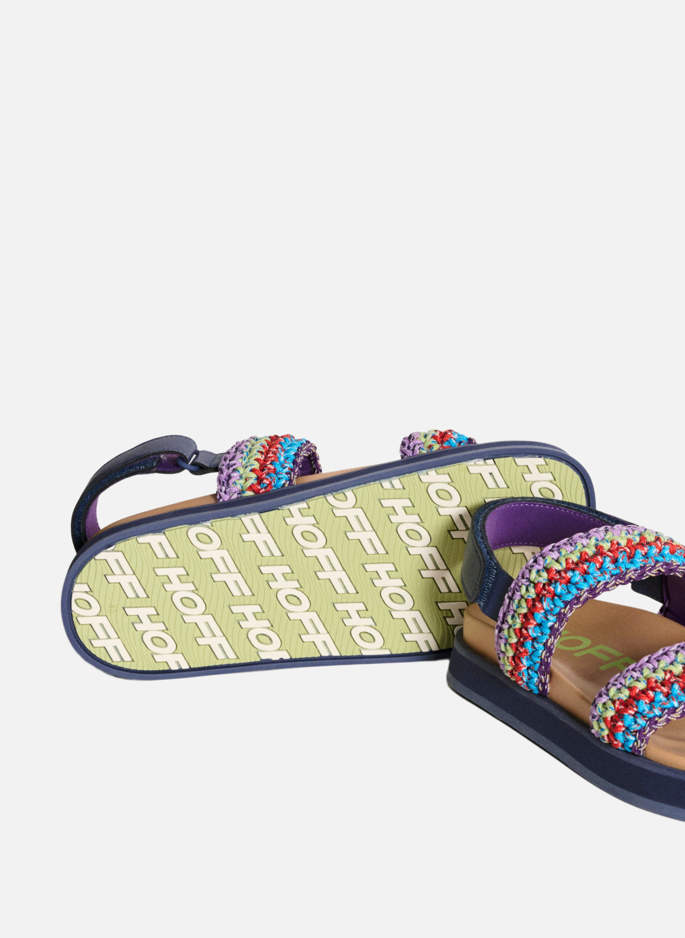 Sandales plates HOFF Bleu