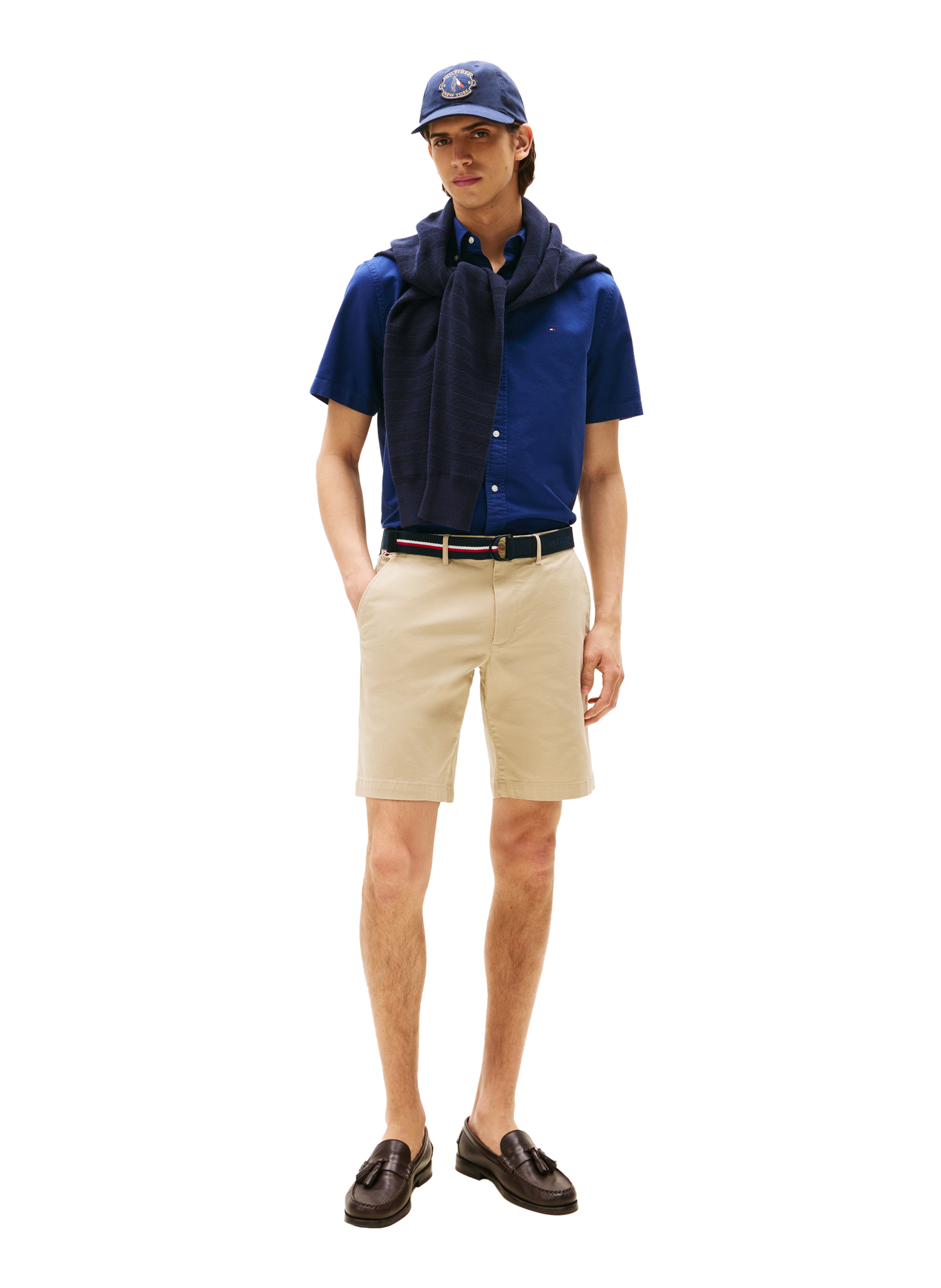 Slim-fit chino shorts TOMMY HILFIGER Beige