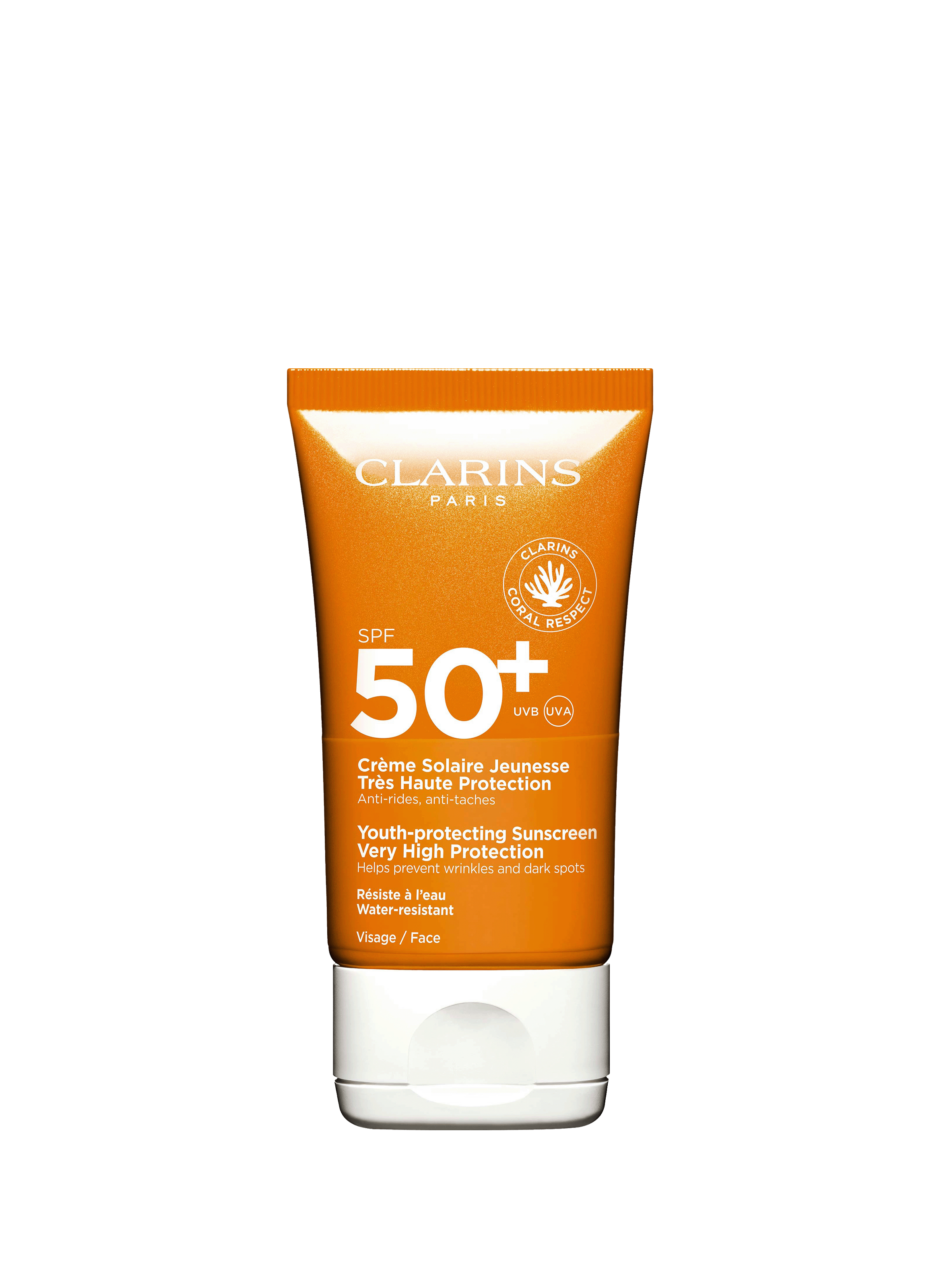 Youth-protecting Sunscreen - Very High Protection - Face - SPF 50+ CLARINS No color