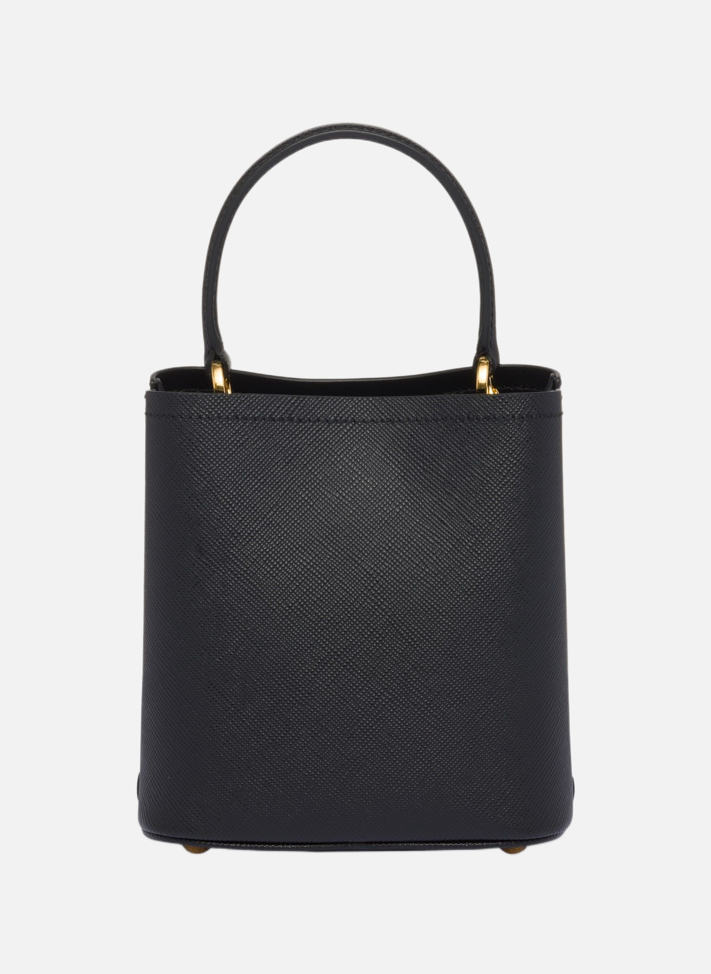 Petit sac prada panier en cuir saffiano PRADA Noir
