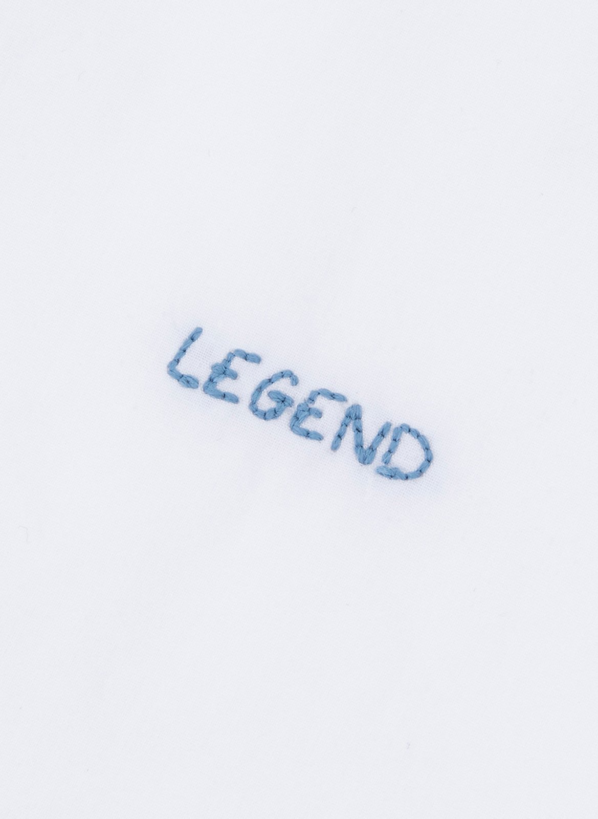 Chemise droite en coton MAISON LABICHE Blanc