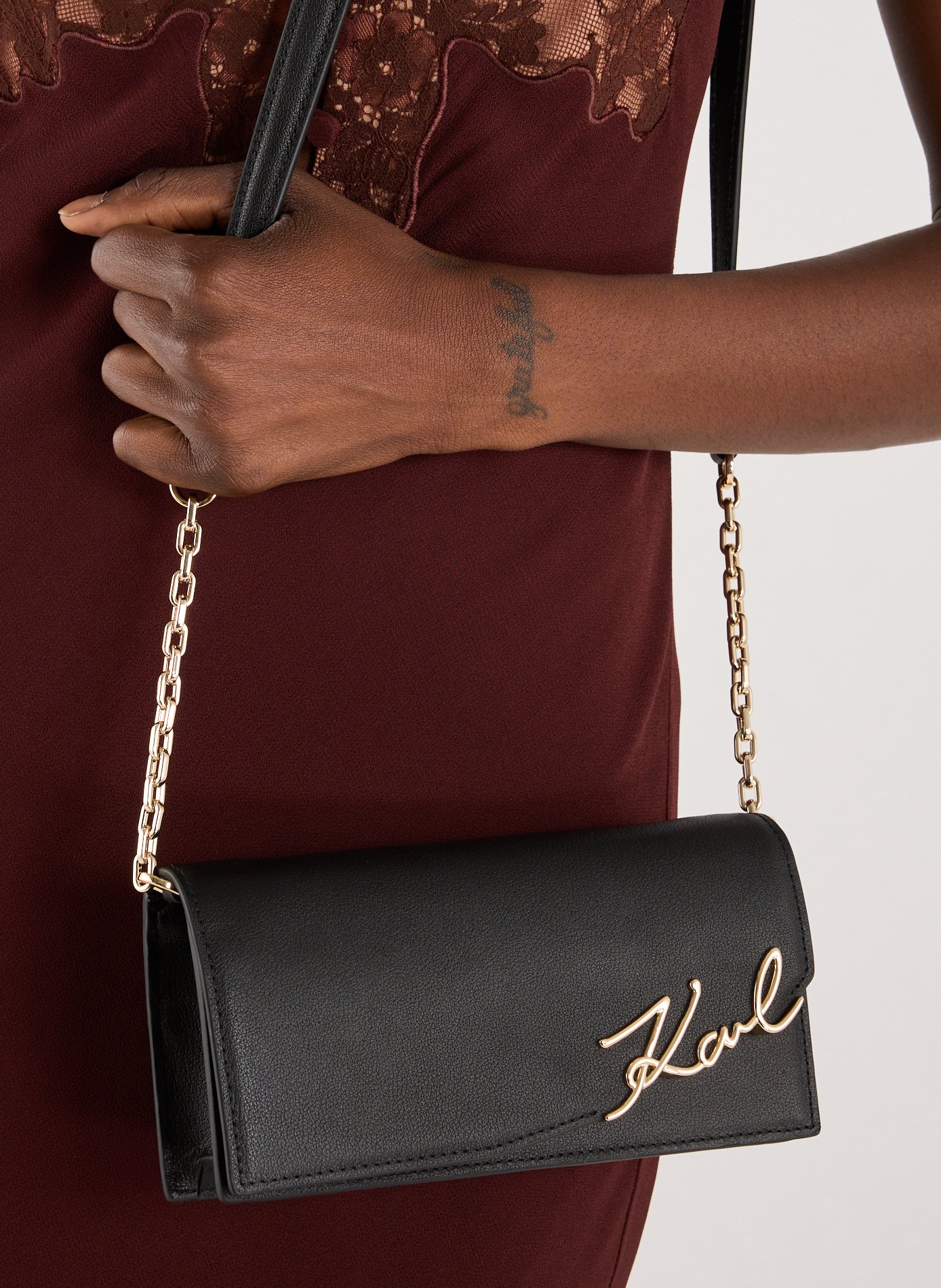 Pochette à bandoulière Noir