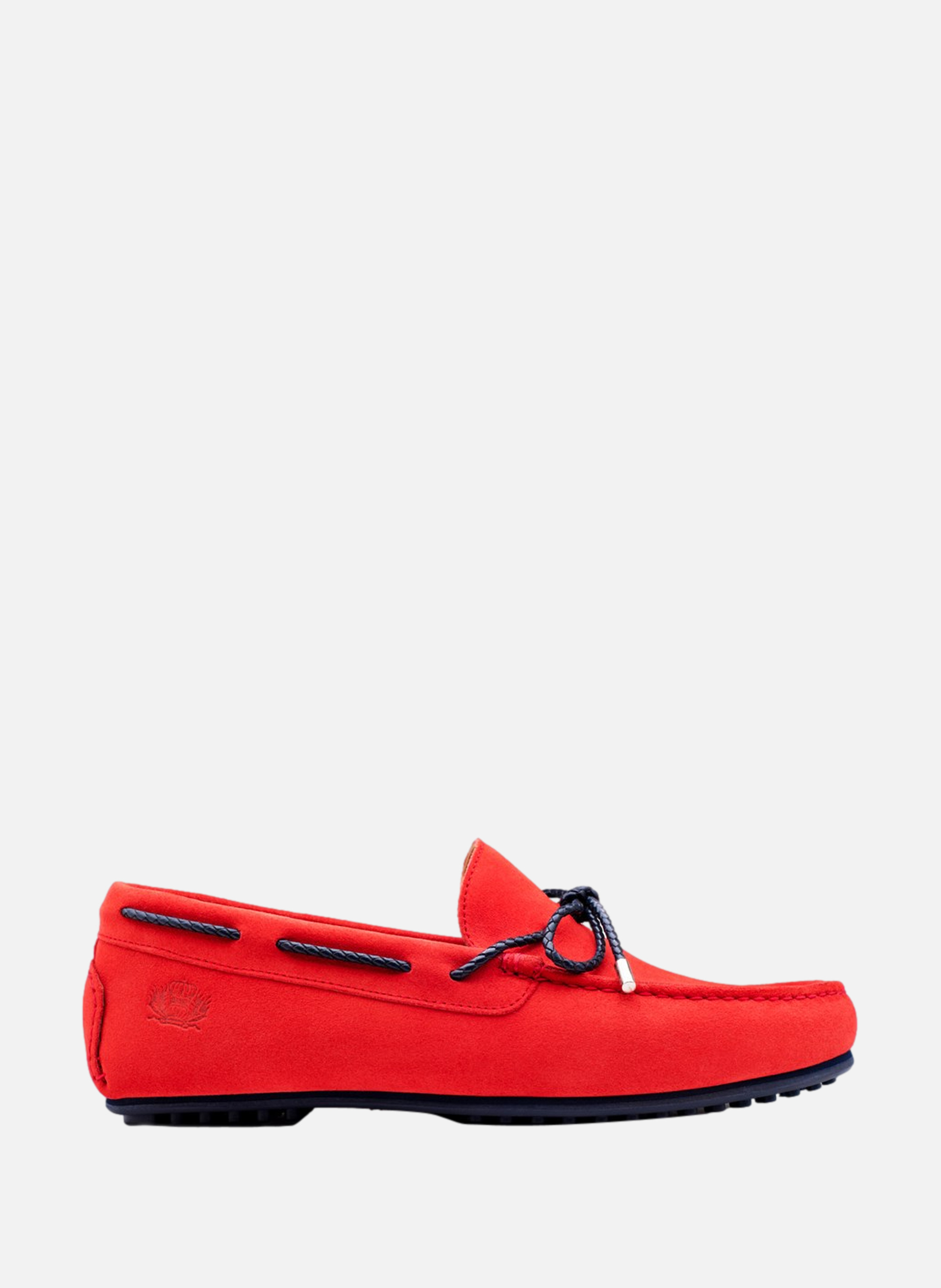 FINSBURY Mocassins daim cancun Rouge
