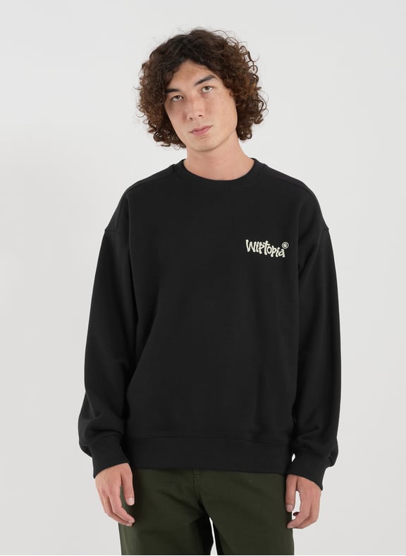 Sweat ample en coton mélangé Noir by CARHARTT WIP CARHARTT WIP Sweat ample en coton mélangé Noir
