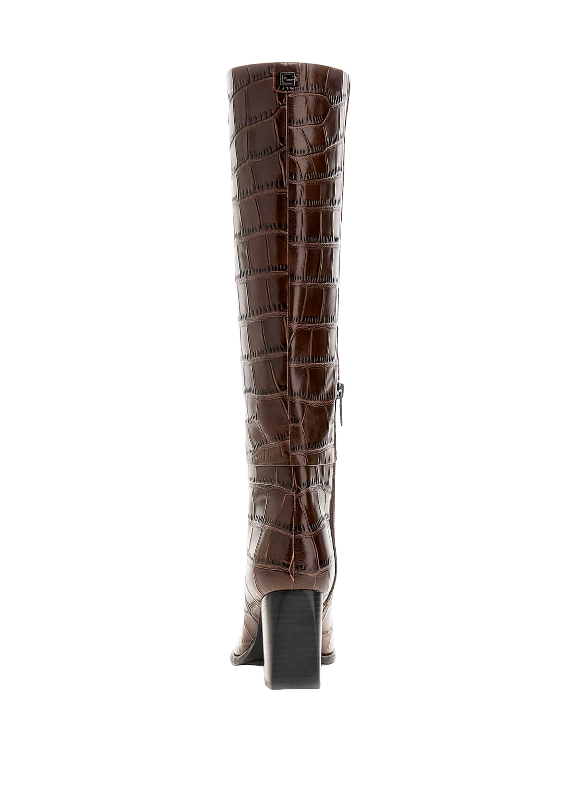 Perinna high leather boots GUESS Brown