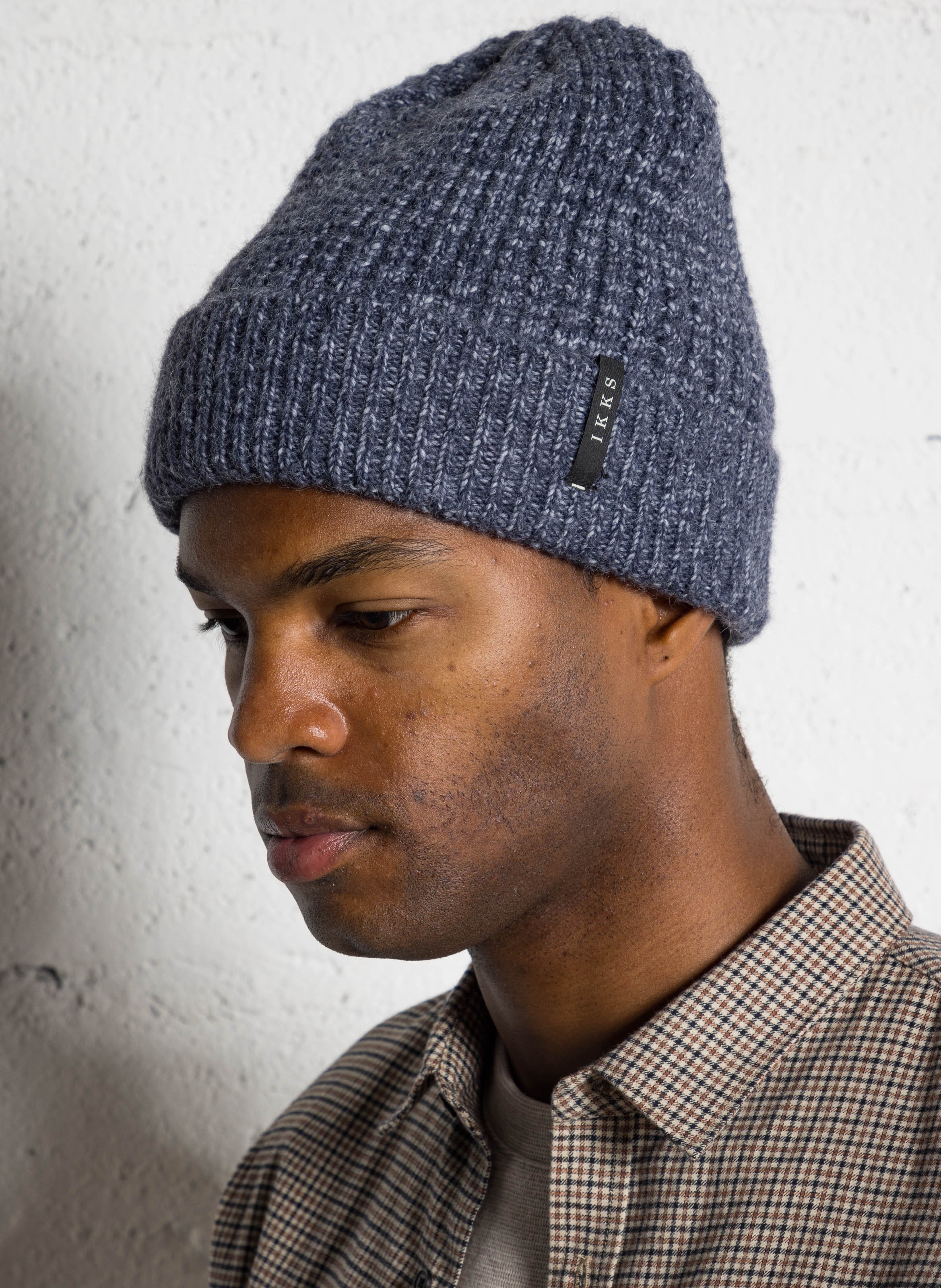 Bonnet chiné IKKS Bleu