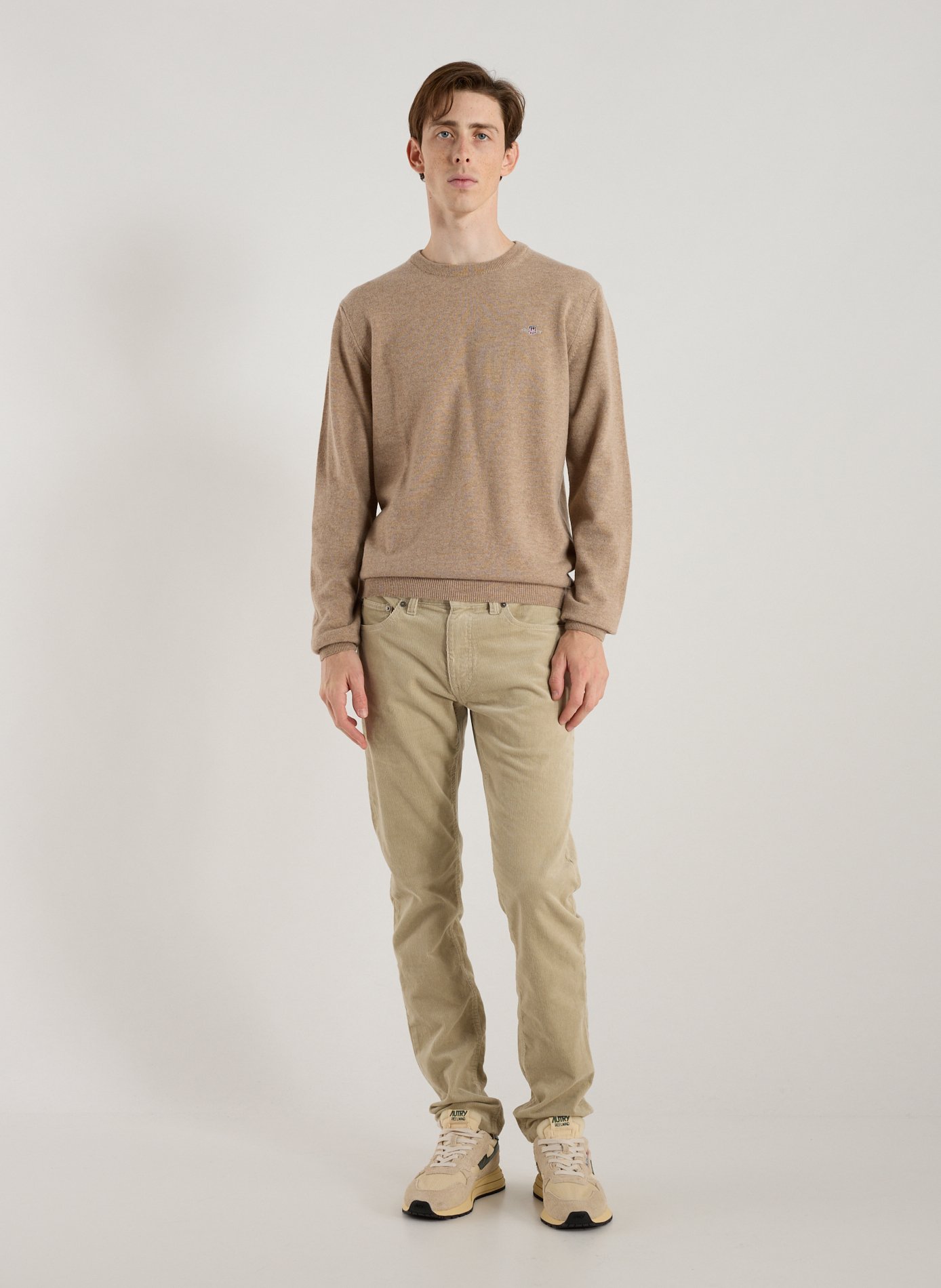 Crew-neck jumper GANT Beige