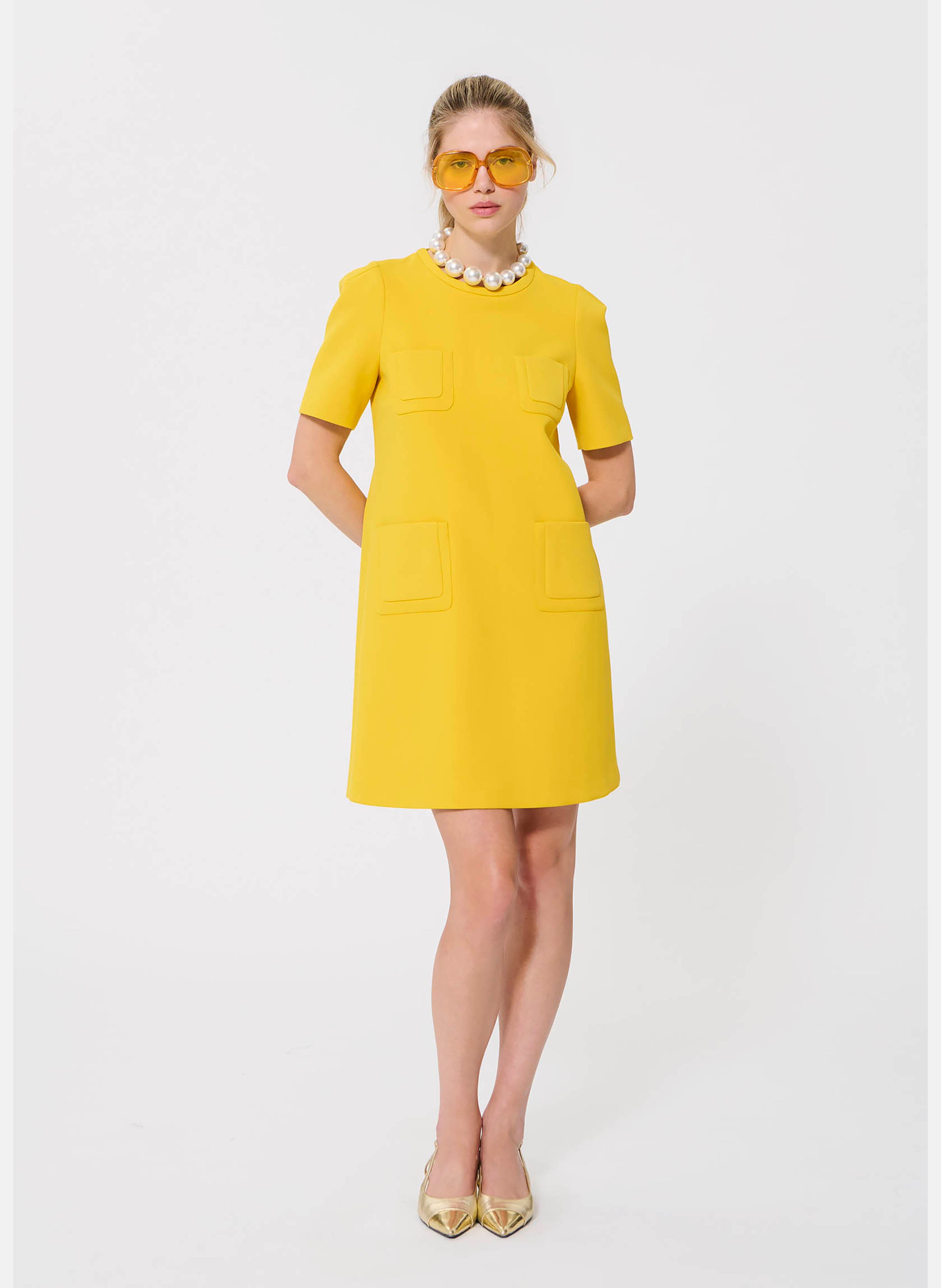 Robe renata TARA JARMON Jaune