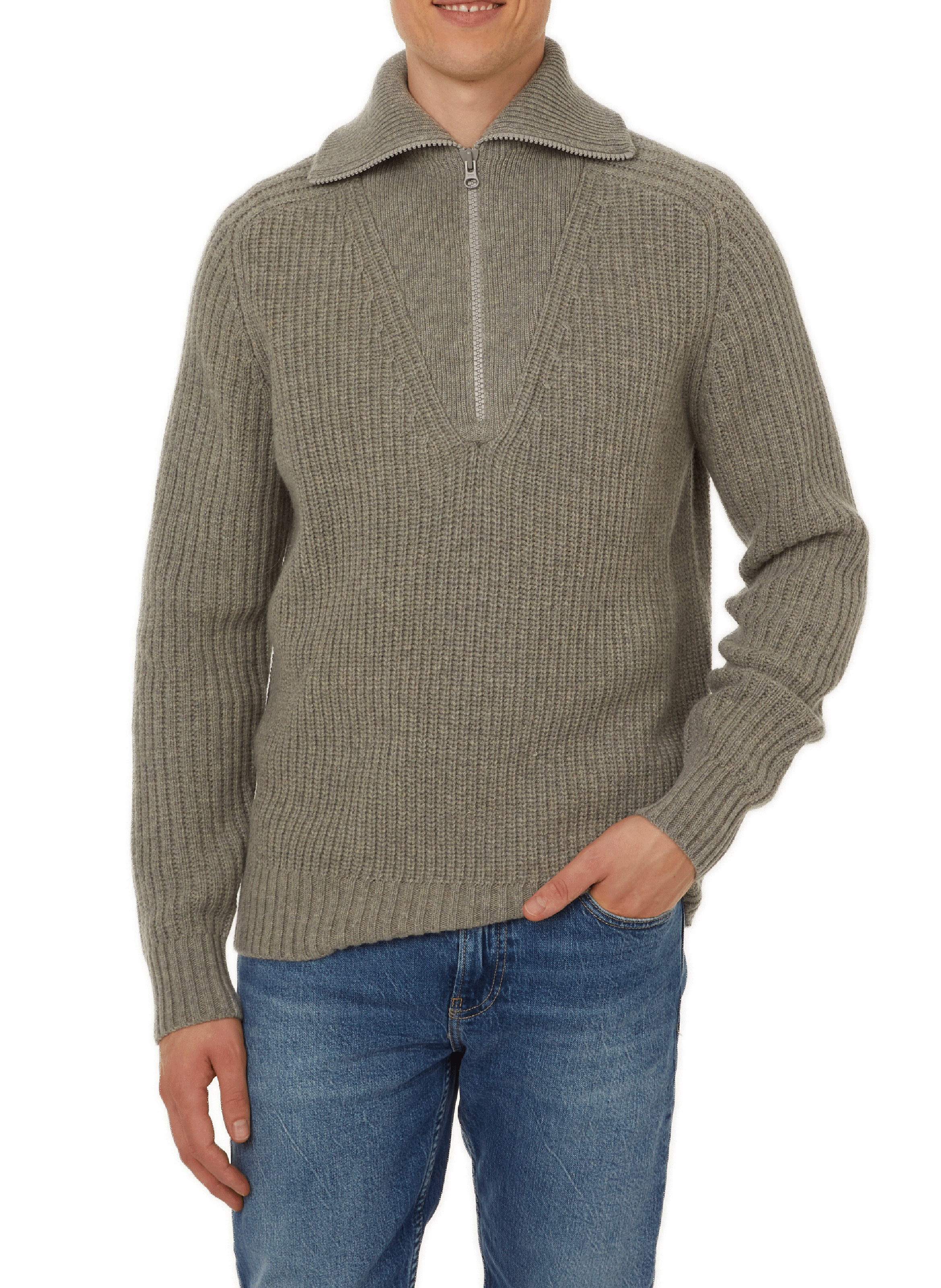 SAISON 1865 Wool jumper Grey