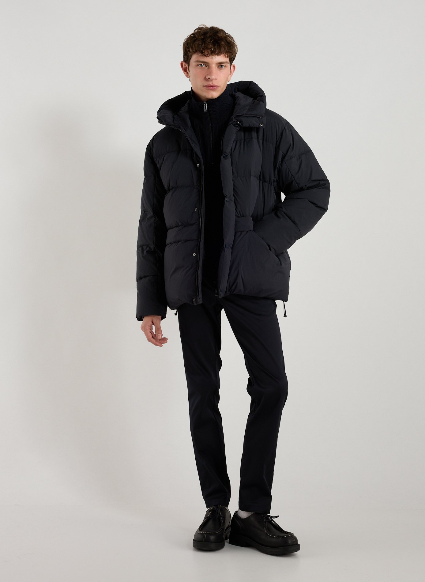 Parka matelassée à capuche ARMANI EXCHANGE Bleu