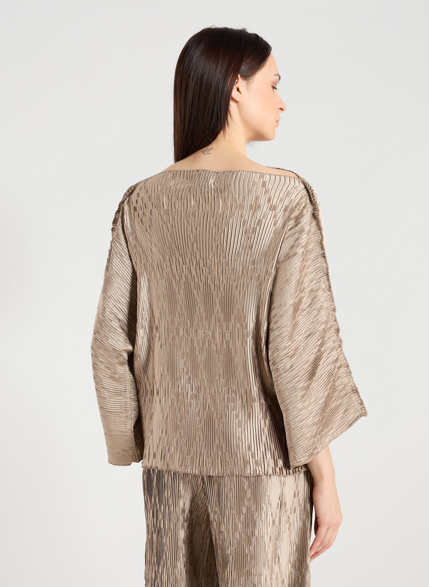 Wool hooded cape Marta BY MALENE BIRGER Beige